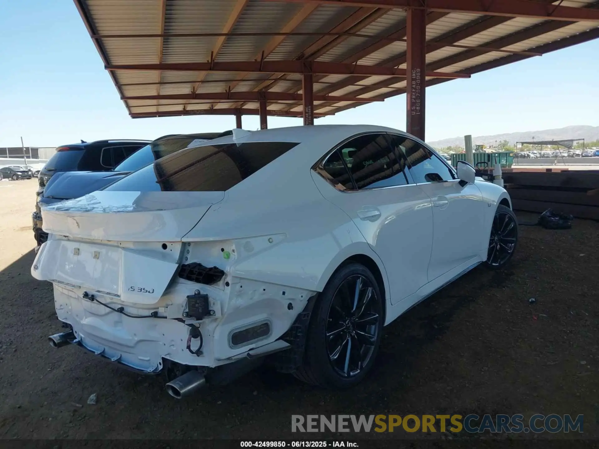 4 Photograph of a damaged car JTHGZ1B27M5046330 LEXUS IS 350 2021