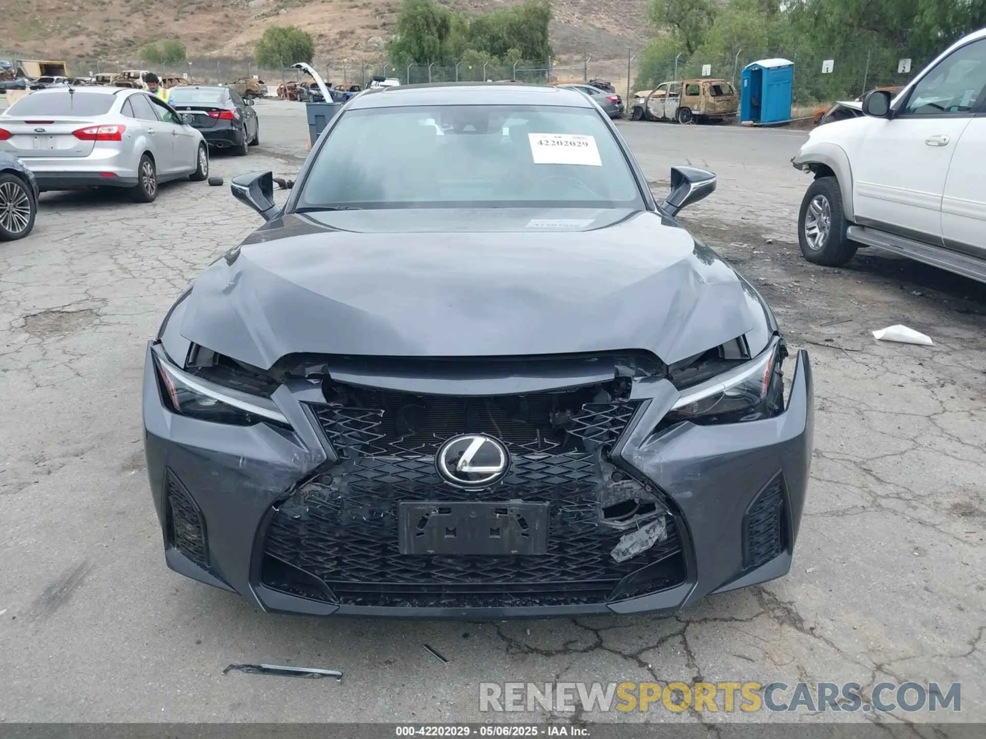 12 Photograph of a damaged car JTHGZ1B28M5044280 LEXUS IS 350 2021