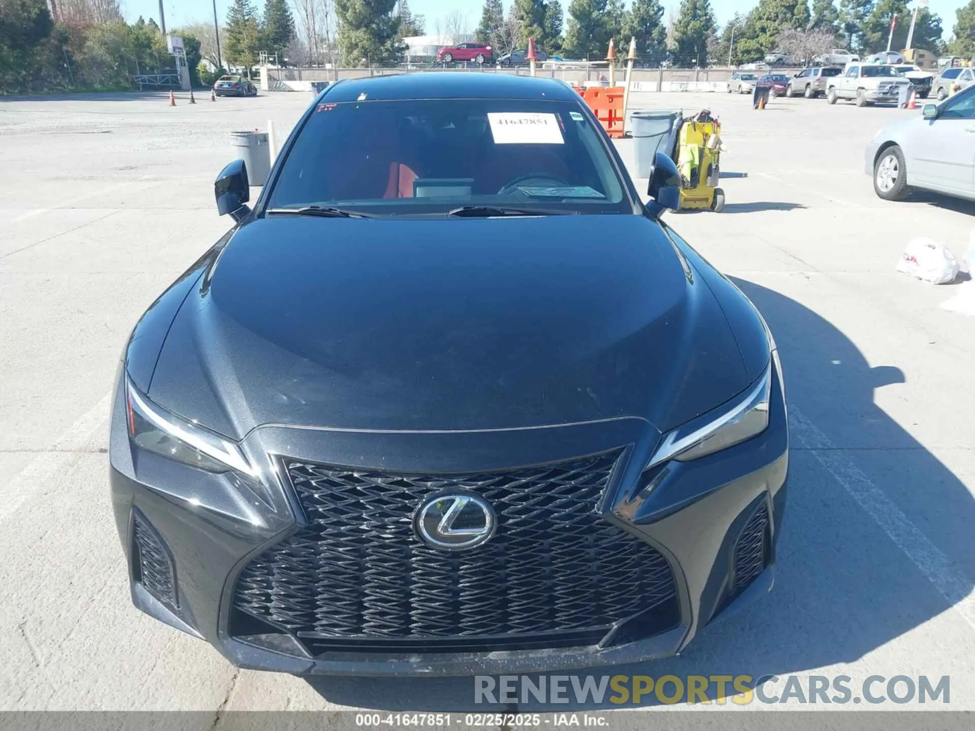 12 Photograph of a damaged car JTHGZ1B29M5038391 LEXUS IS 350 2021