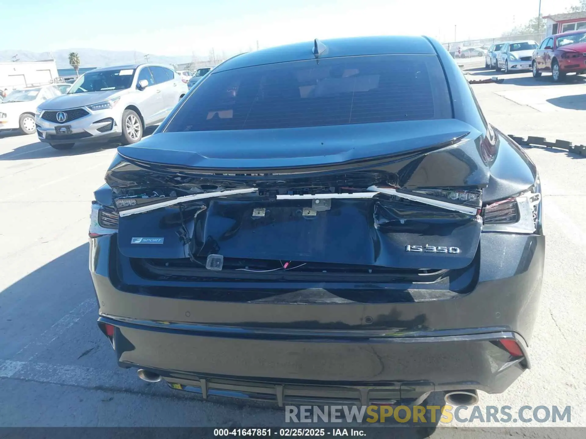 16 Photograph of a damaged car JTHGZ1B29M5038391 LEXUS IS 350 2021