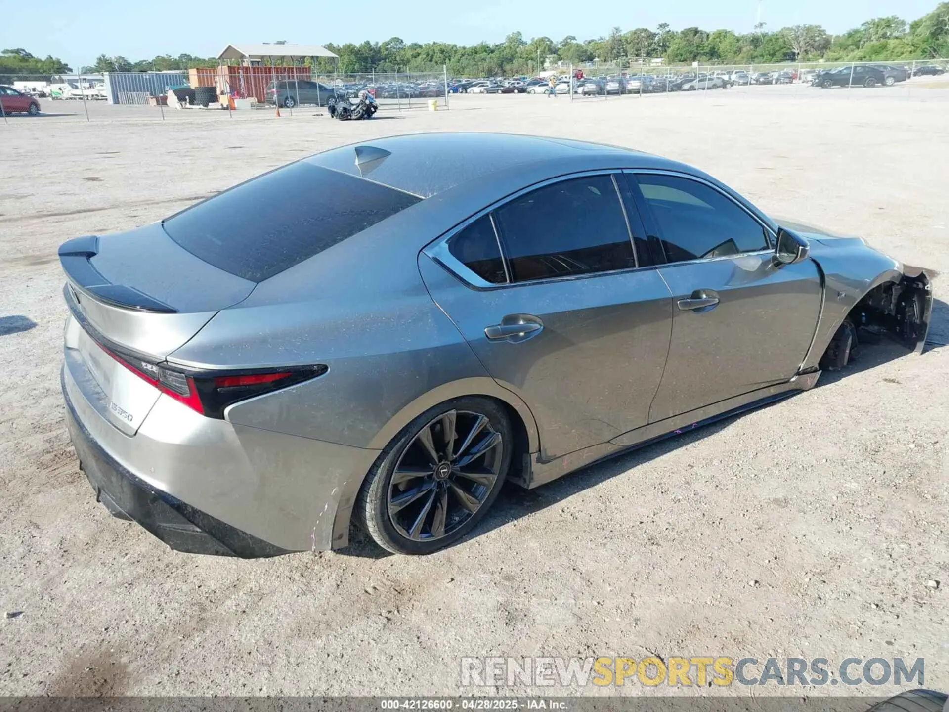 4 Photograph of a damaged car JTHGZ1B29M5045003 LEXUS IS 350 2021