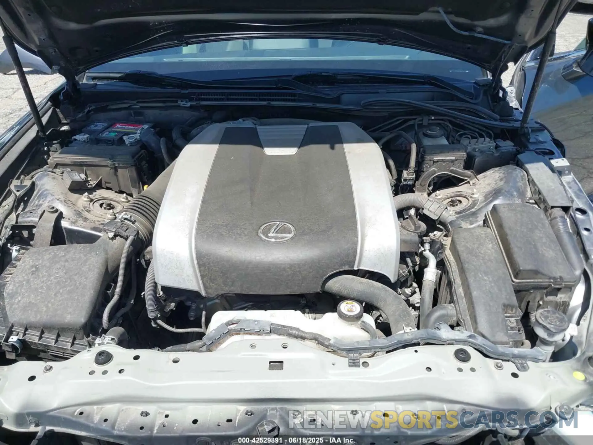 10 Photograph of a damaged car JTHGZ1B2XM5042188 LEXUS IS 350 2021