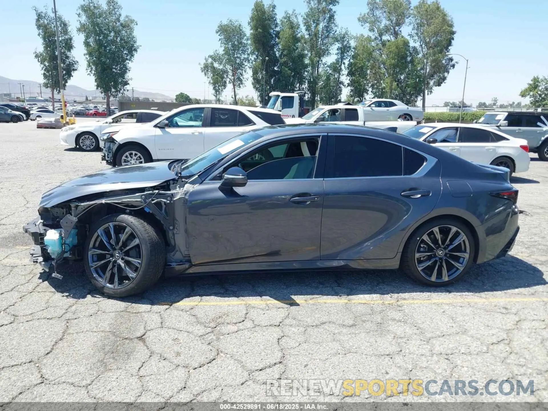 15 Photograph of a damaged car JTHGZ1B2XM5042188 LEXUS IS 350 2021