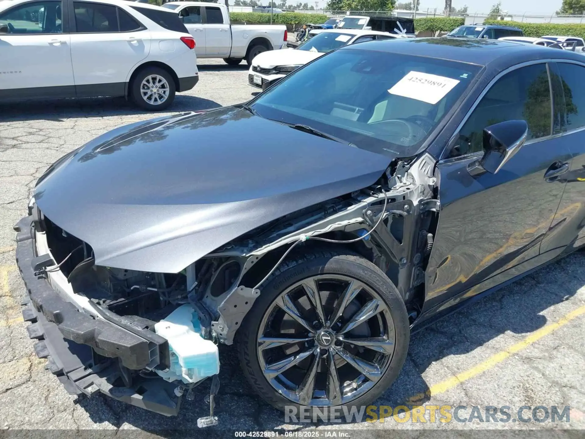 6 Photograph of a damaged car JTHGZ1B2XM5042188 LEXUS IS 350 2021