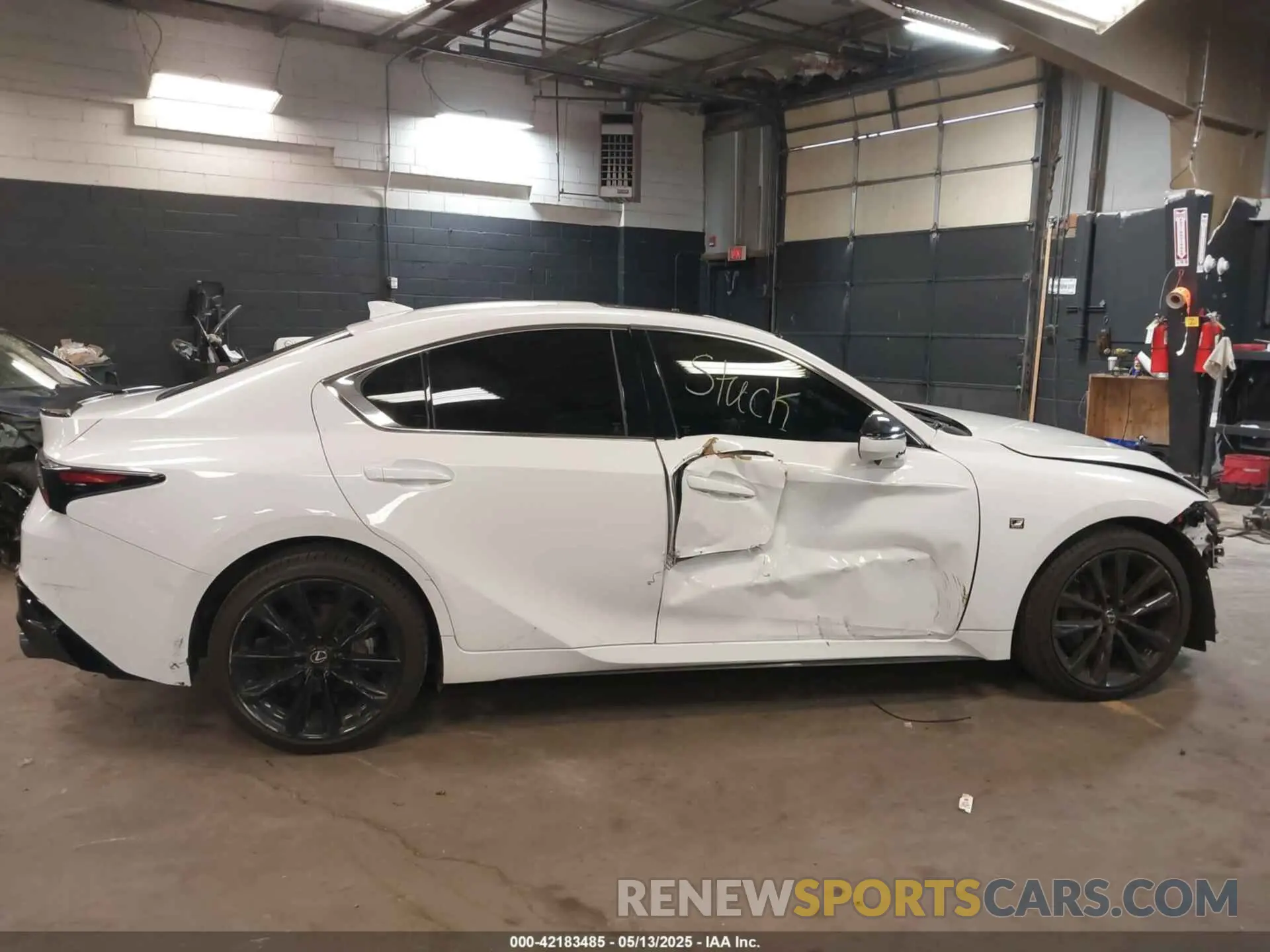 13 Photograph of a damaged car JTHGZ1E20M5021250 LEXUS IS 350 2021
