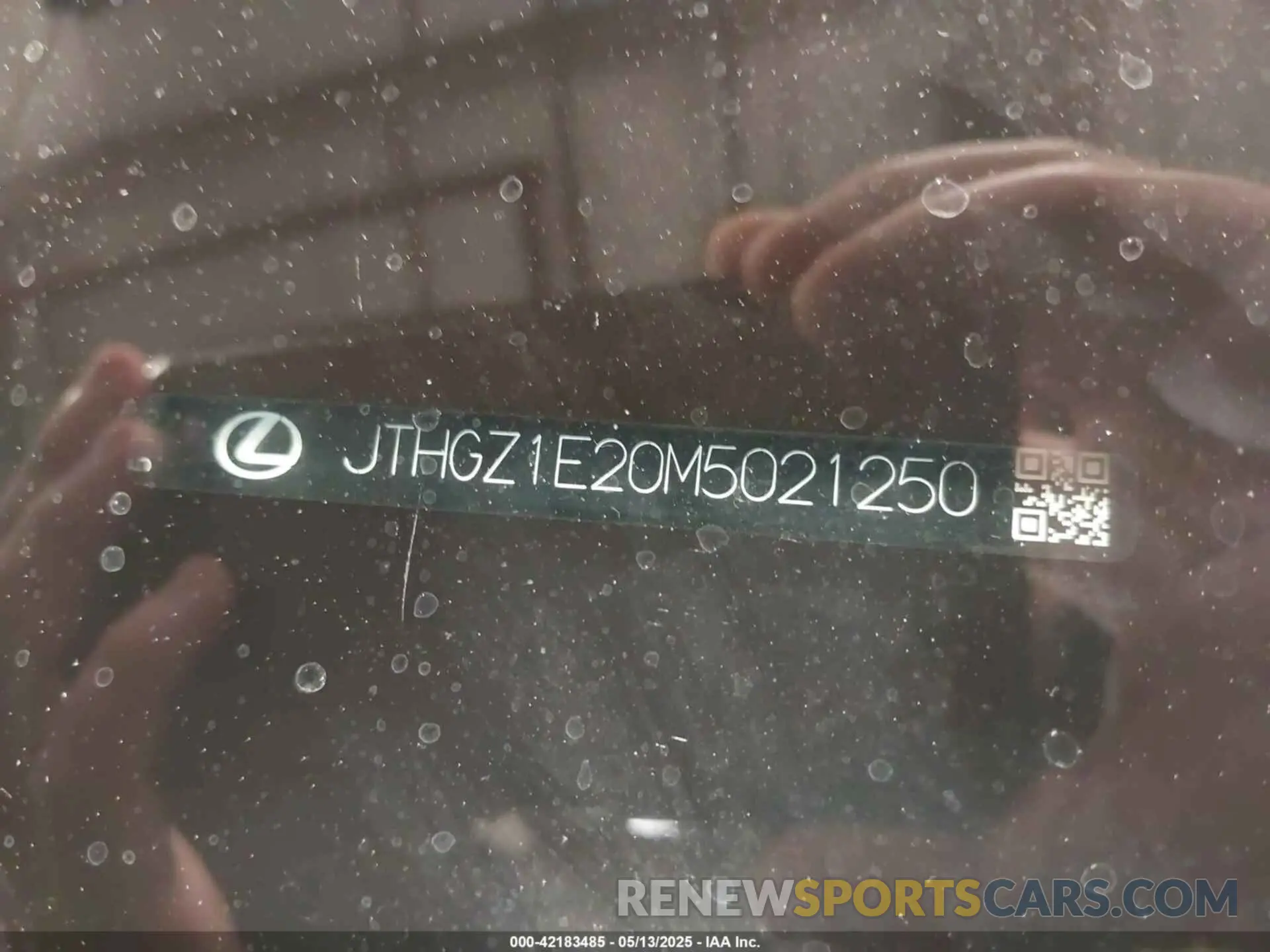17 Photograph of a damaged car JTHGZ1E20M5021250 LEXUS IS 350 2021