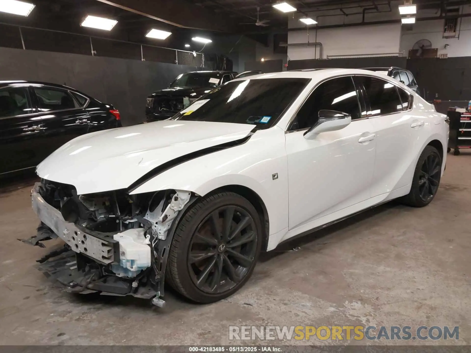 2 Photograph of a damaged car JTHGZ1E20M5021250 LEXUS IS 350 2021