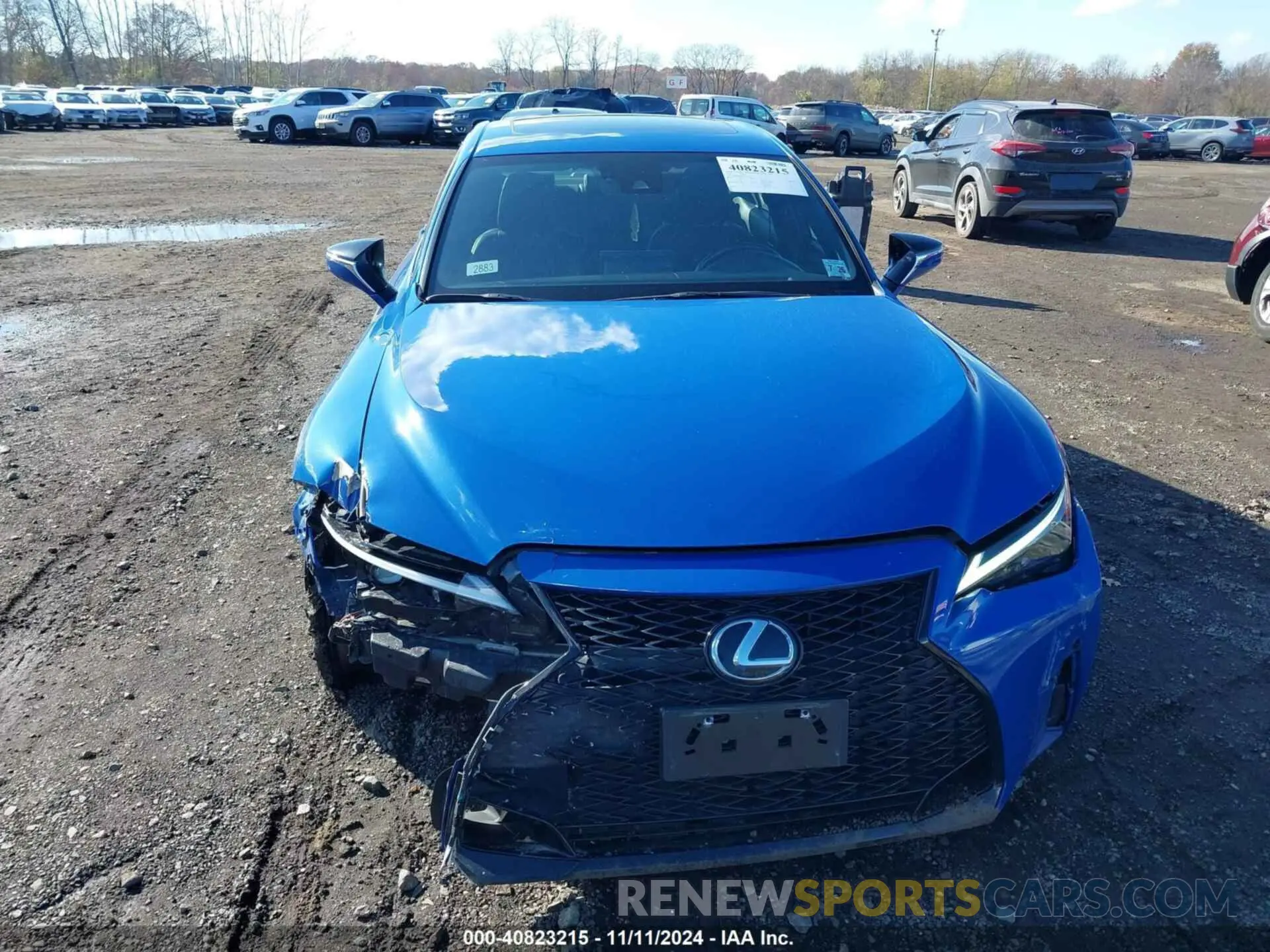 12 Photograph of a damaged car JTHGZ1E20M5021913 LEXUS IS 350 2021