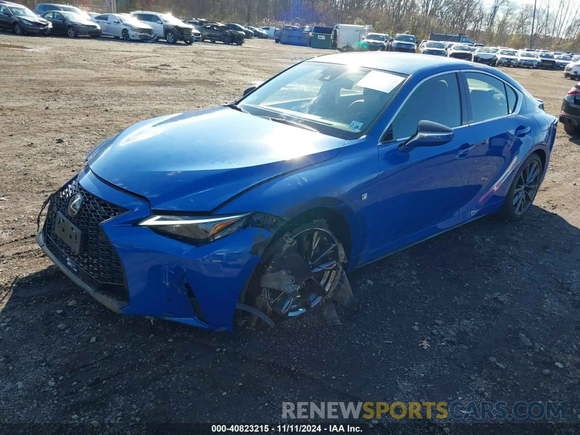 2 Photograph of a damaged car JTHGZ1E20M5021913 LEXUS IS 350 2021