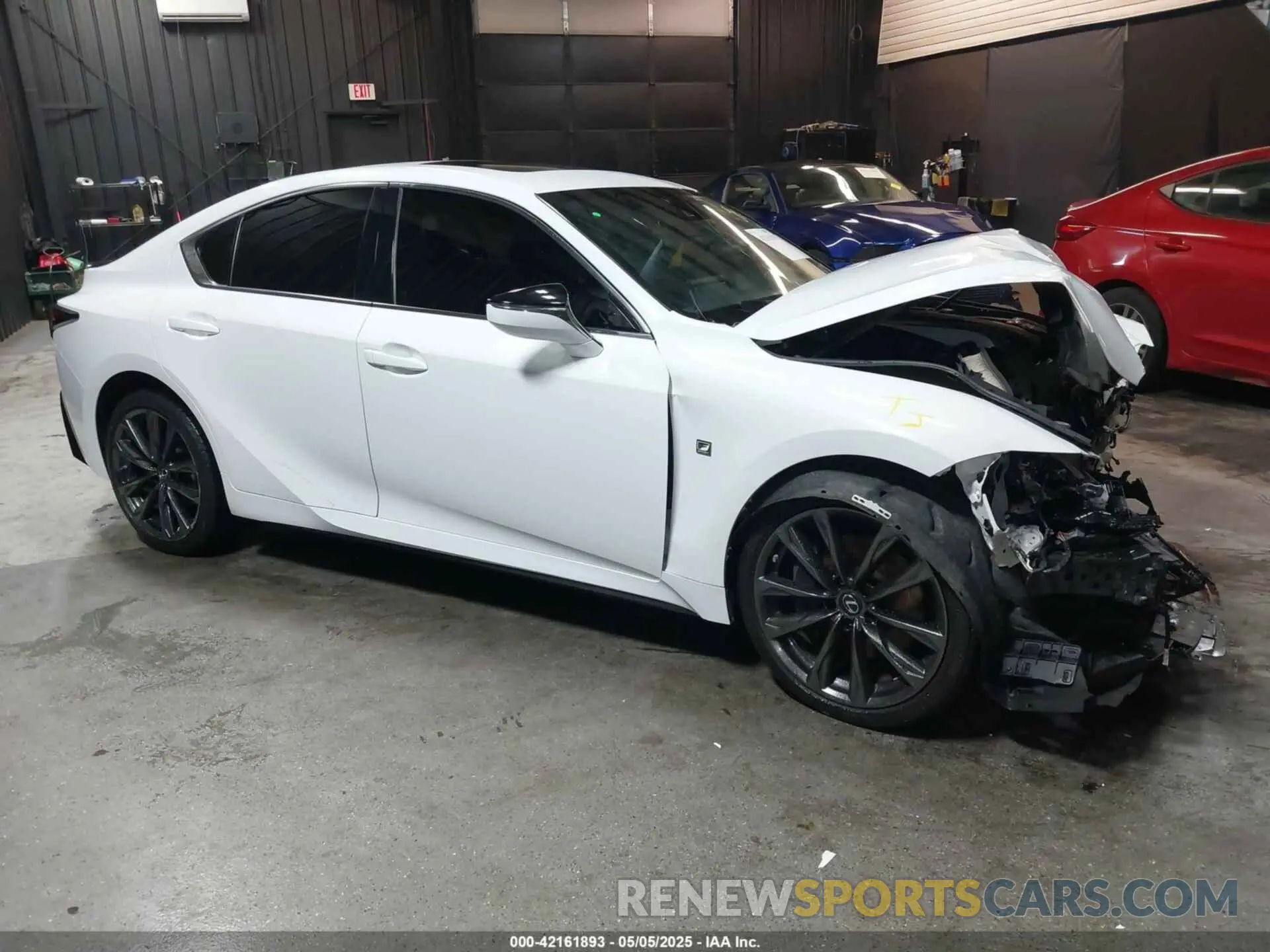13 Photograph of a damaged car JTHGZ1E21M5020060 LEXUS IS 350 2021
