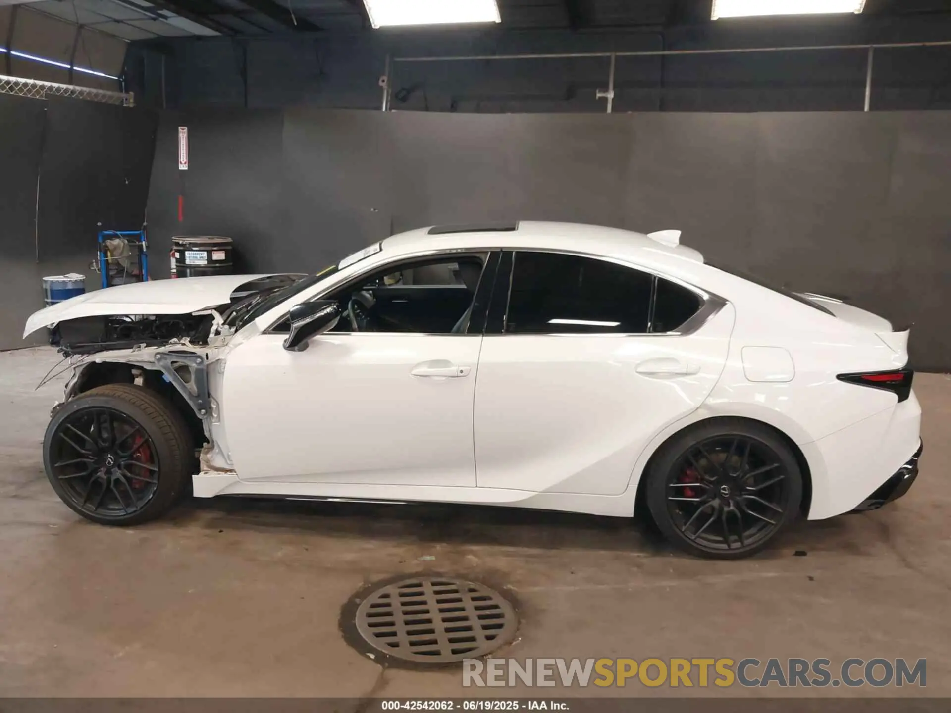 15 Photograph of a damaged car JTHGZ1E24M5019582 LEXUS IS 350 2021