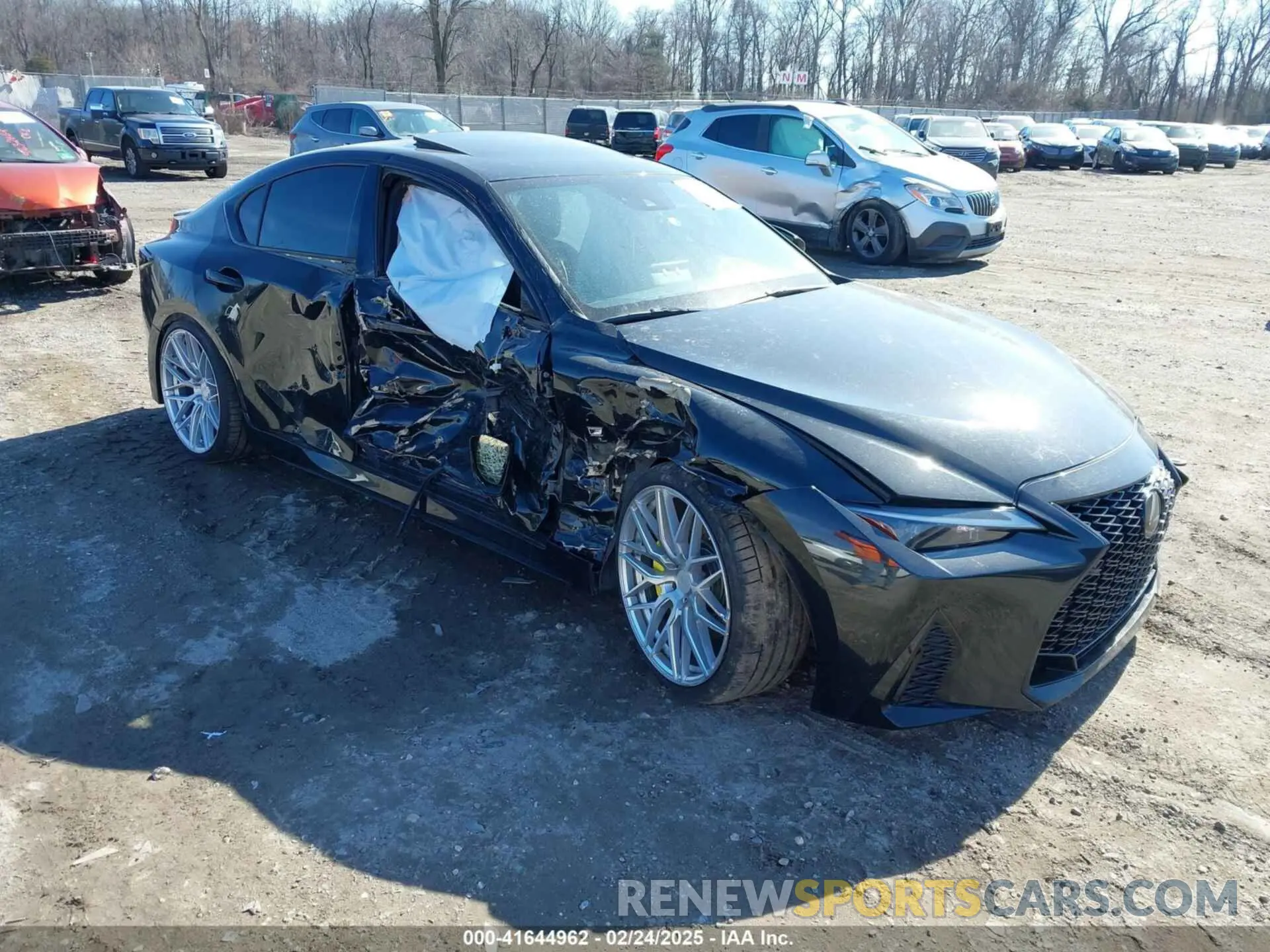 1 Photograph of a damaged car JTHGZ1E25M5020868 LEXUS IS 350 2021
