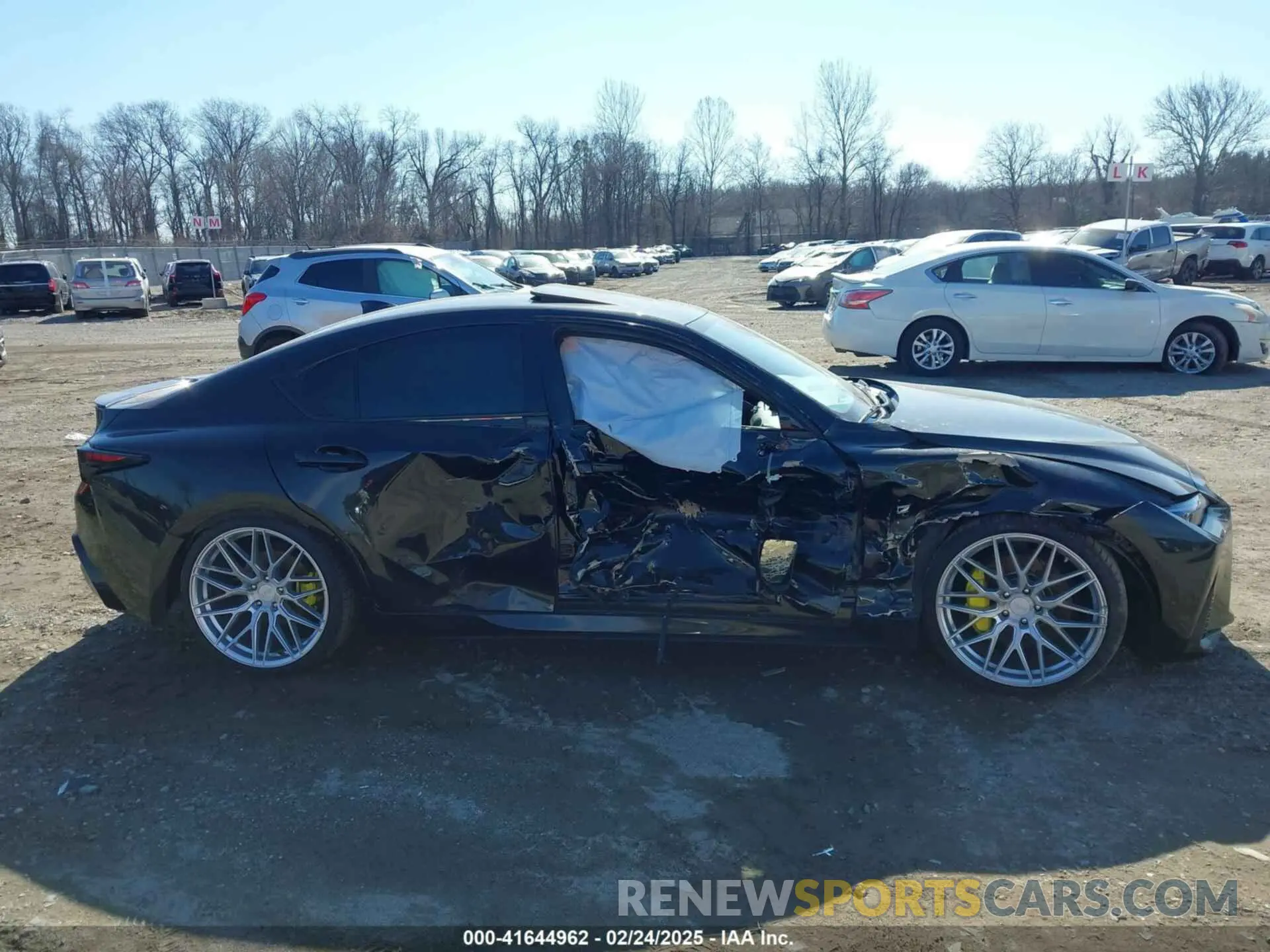 13 Photograph of a damaged car JTHGZ1E25M5020868 LEXUS IS 350 2021