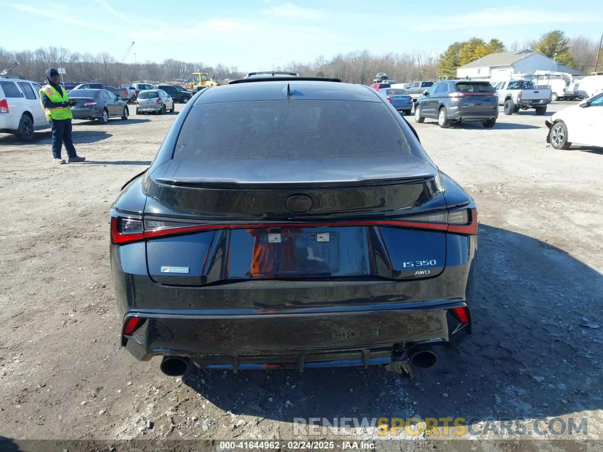16 Photograph of a damaged car JTHGZ1E25M5020868 LEXUS IS 350 2021