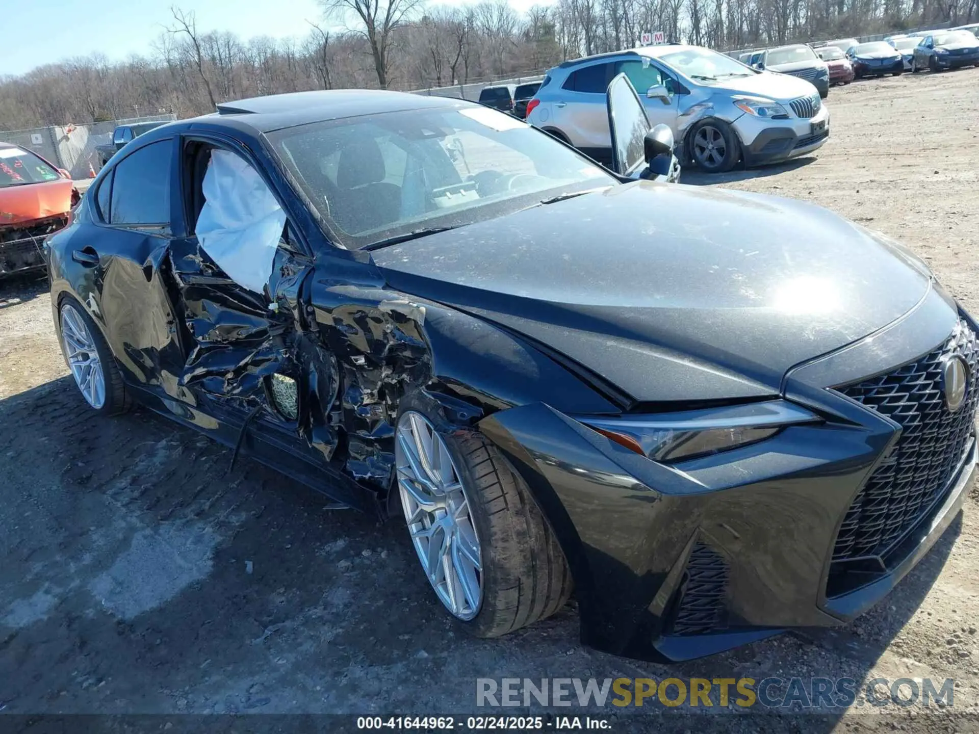 19 Photograph of a damaged car JTHGZ1E25M5020868 LEXUS IS 350 2021