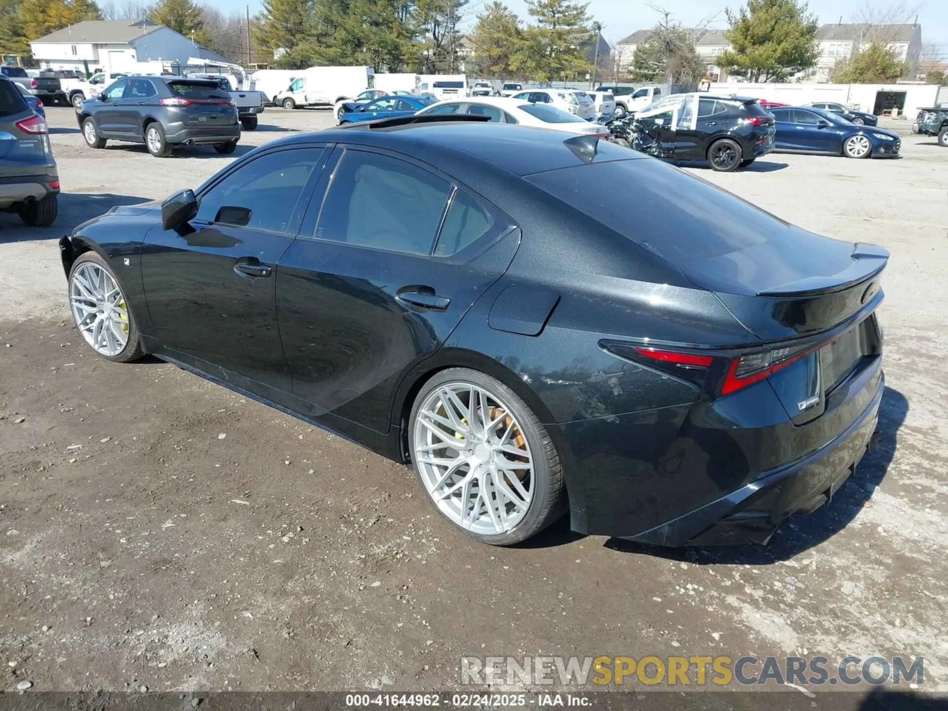 3 Photograph of a damaged car JTHGZ1E25M5020868 LEXUS IS 350 2021