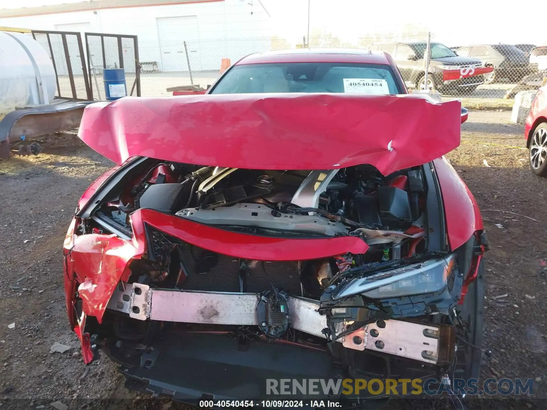 11 Photograph of a damaged car JTHGZ1E25M5021941 LEXUS IS 350 2021