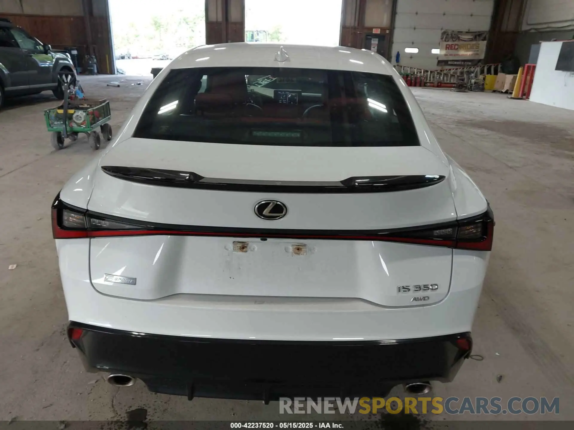 16 Photograph of a damaged car JTHGZ1E26M5021785 LEXUS IS 350 2021