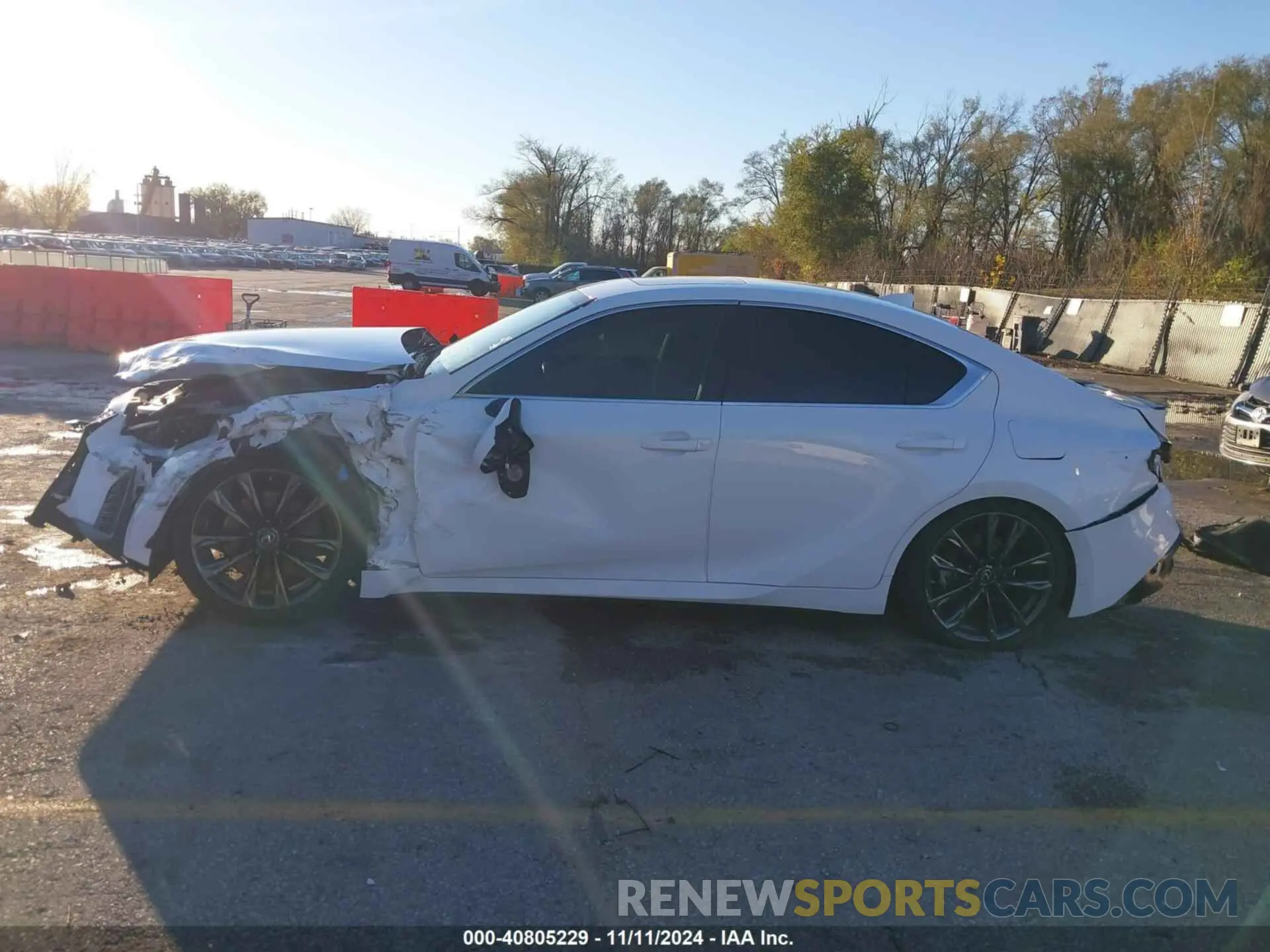 13 Photograph of a damaged car JTHGZ1E2XM5021384 LEXUS IS 350 2021