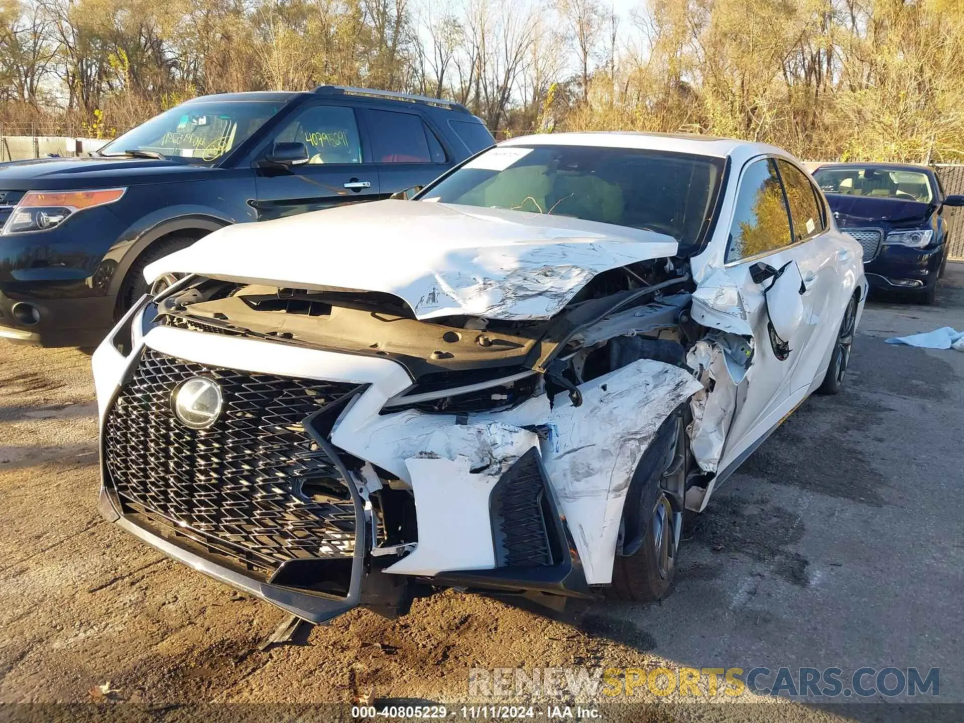 6 Photograph of a damaged car JTHGZ1E2XM5021384 LEXUS IS 350 2021