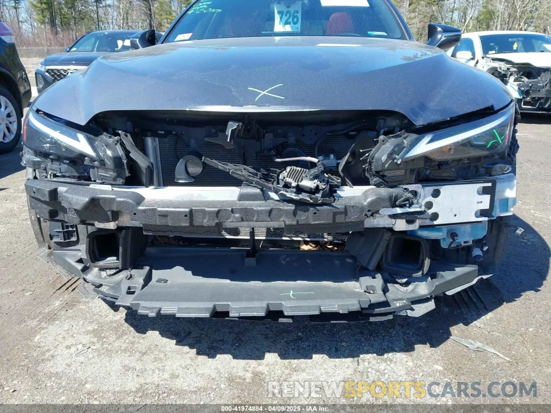 6 Photograph of a damaged car JTHGZ1E2XM5022762 LEXUS IS 350 2021