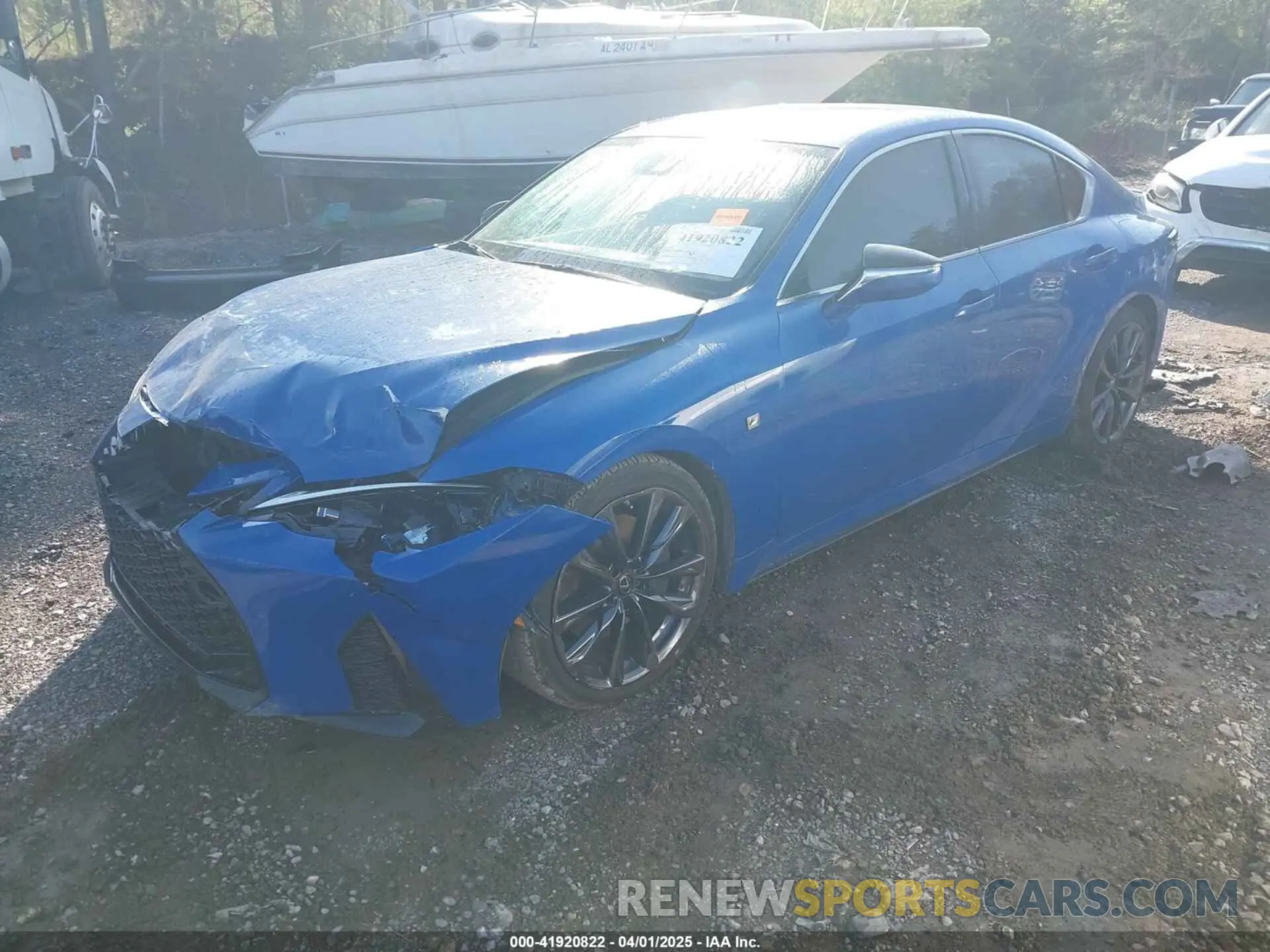 2 Photograph of a damaged car JTHGZ1B20N5049510 LEXUS IS 350 2022