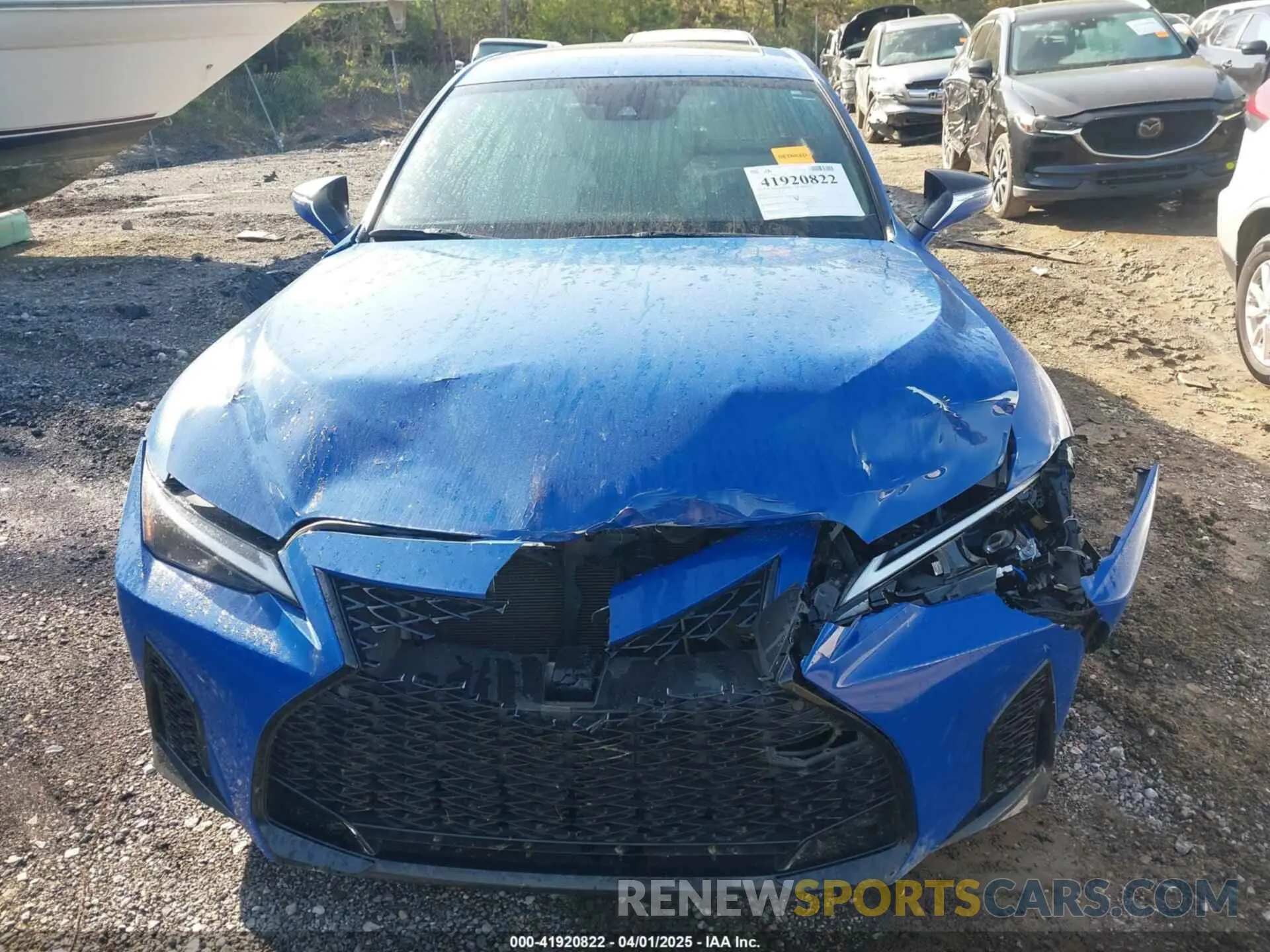6 Photograph of a damaged car JTHGZ1B20N5049510 LEXUS IS 350 2022