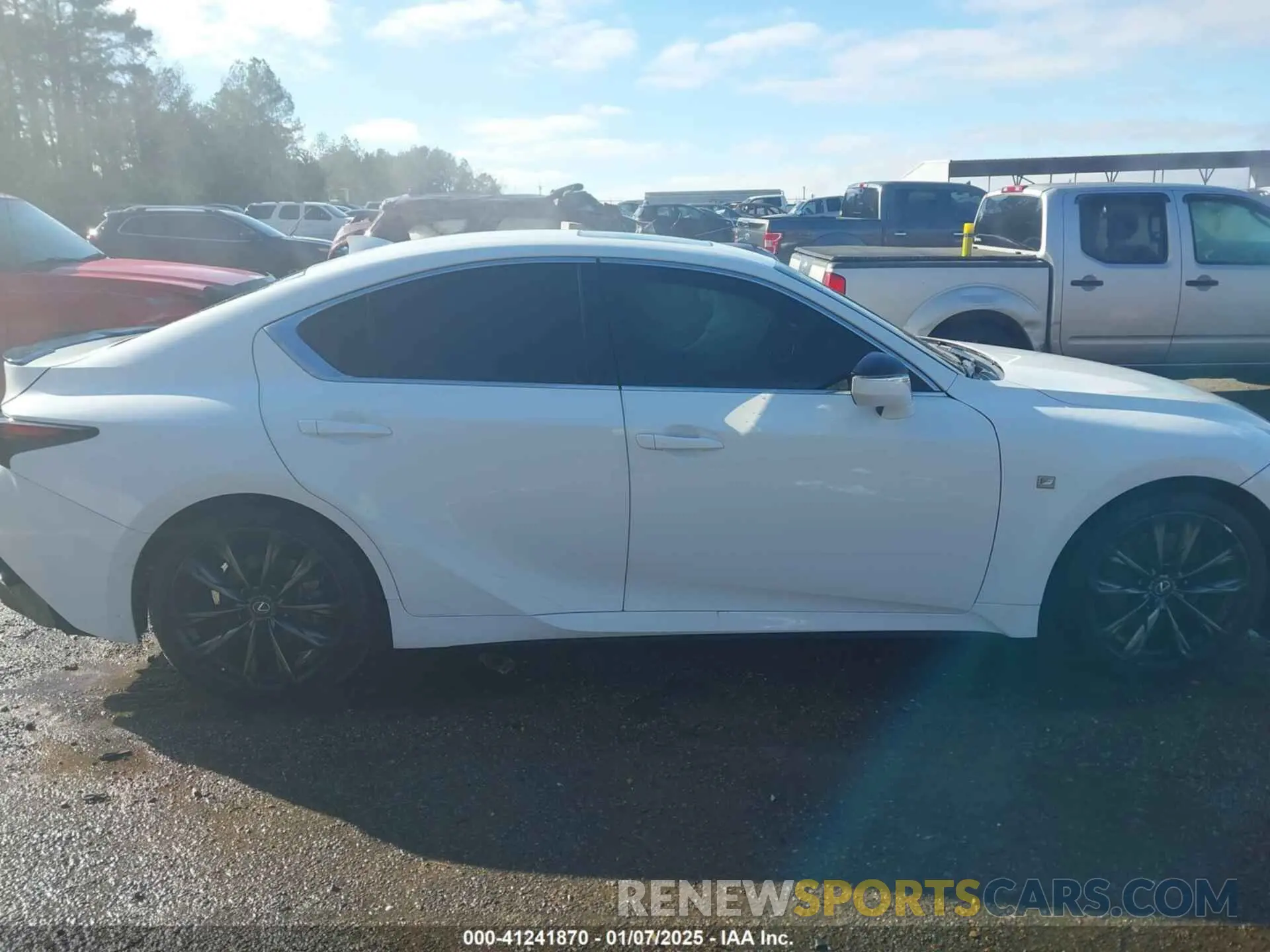 13 Photograph of a damaged car JTHGZ1B21N5050374 LEXUS IS 350 2022