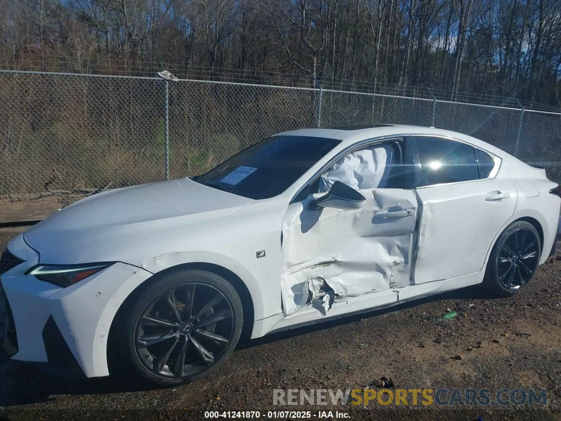 6 Photograph of a damaged car JTHGZ1B21N5050374 LEXUS IS 350 2022