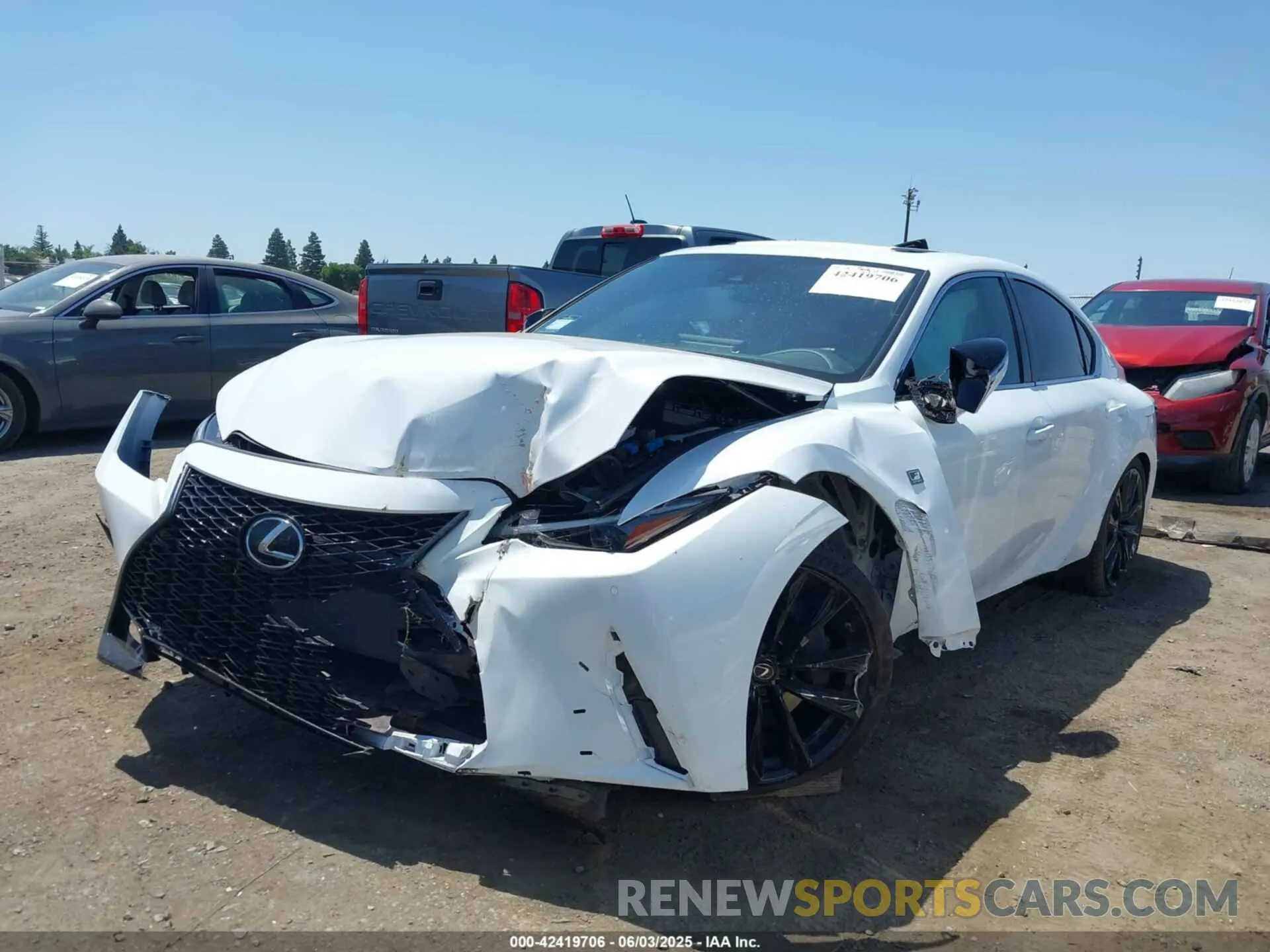 15 Photograph of a damaged car JTHGZ1B21N5054263 LEXUS IS 350 2022