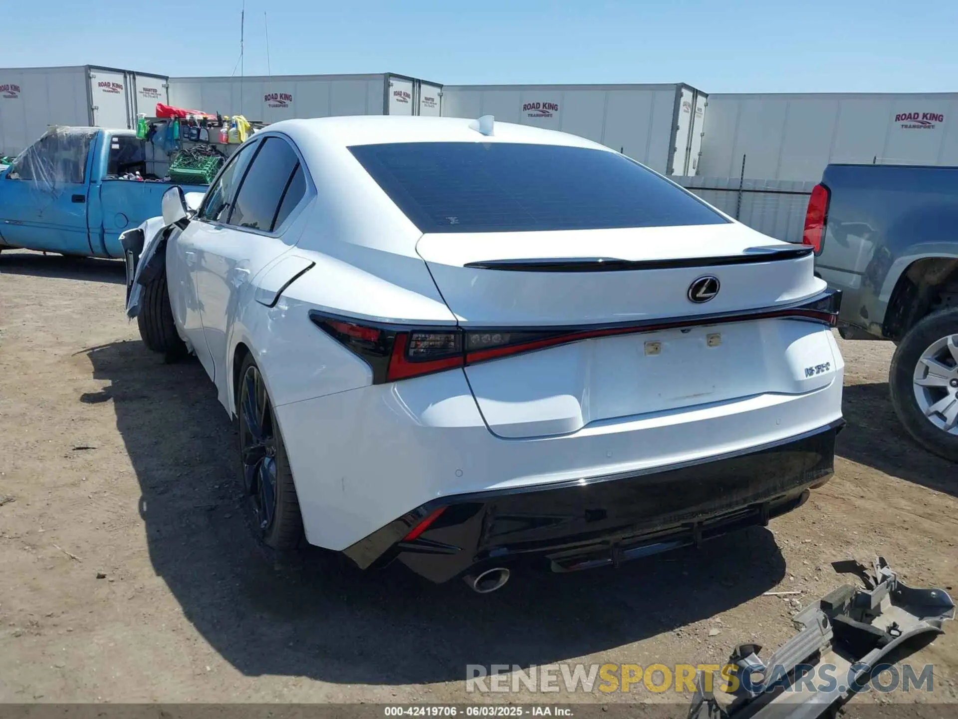 3 Photograph of a damaged car JTHGZ1B21N5054263 LEXUS IS 350 2022