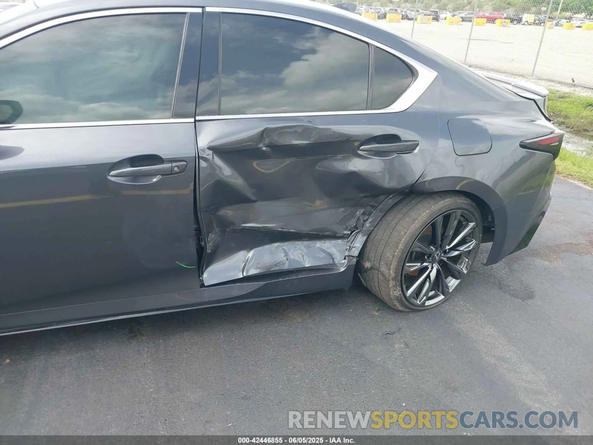 6 Photograph of a damaged car JTHGZ1B21N5054862 LEXUS IS 350 2022
