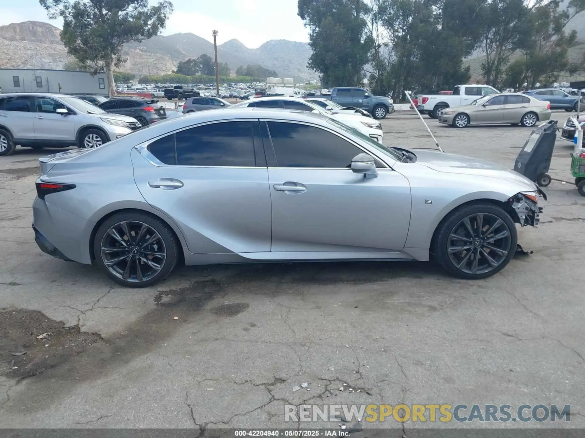 13 Photograph of a damaged car JTHGZ1B22N5050383 LEXUS IS 350 2022