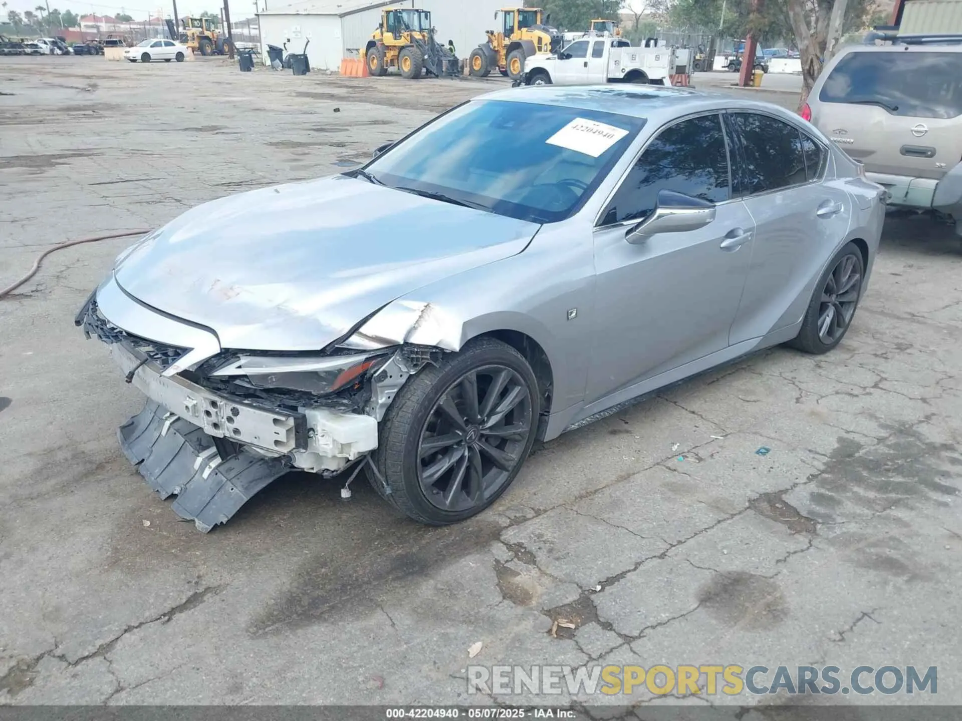 2 Photograph of a damaged car JTHGZ1B22N5050383 LEXUS IS 350 2022