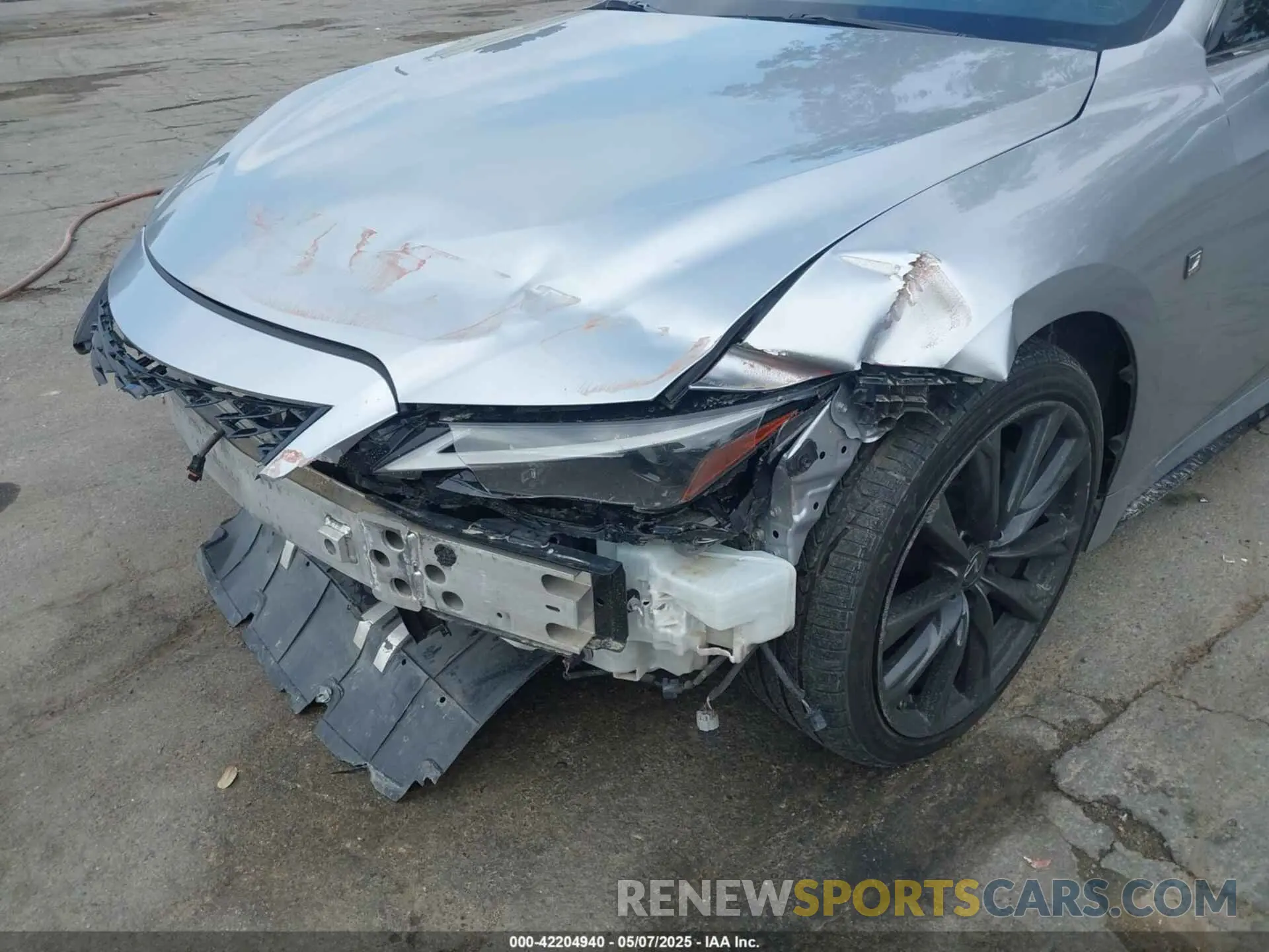 6 Photograph of a damaged car JTHGZ1B22N5050383 LEXUS IS 350 2022