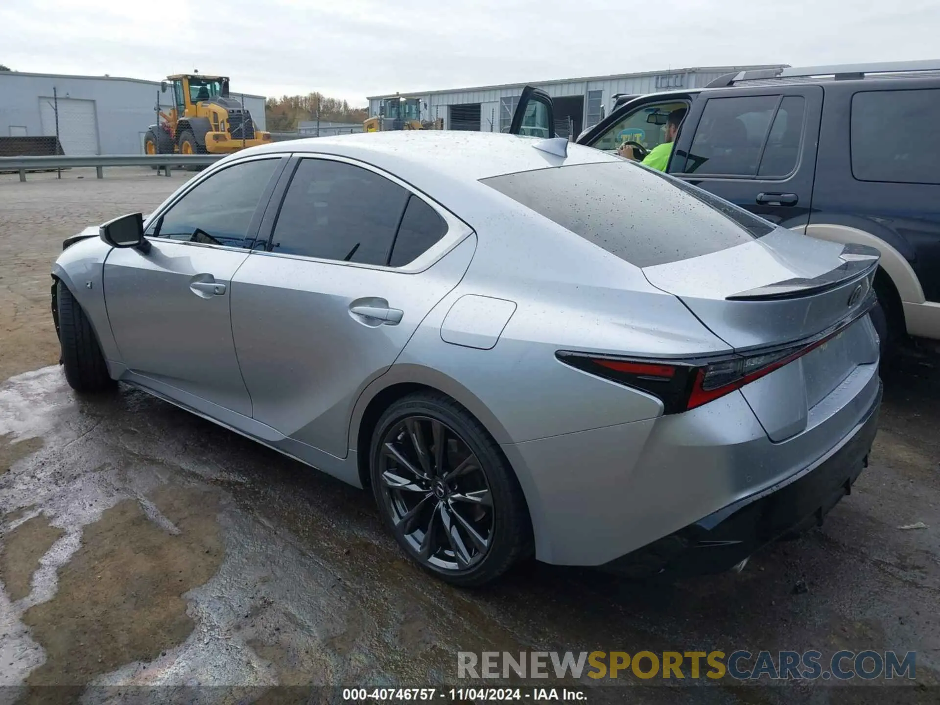 3 Photograph of a damaged car JTHGZ1B22N5056992 LEXUS IS 350 2022