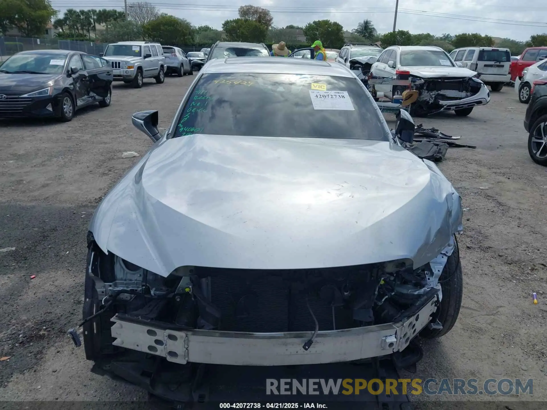 12 Photograph of a damaged car JTHGZ1B24N5049106 LEXUS IS 350 2022