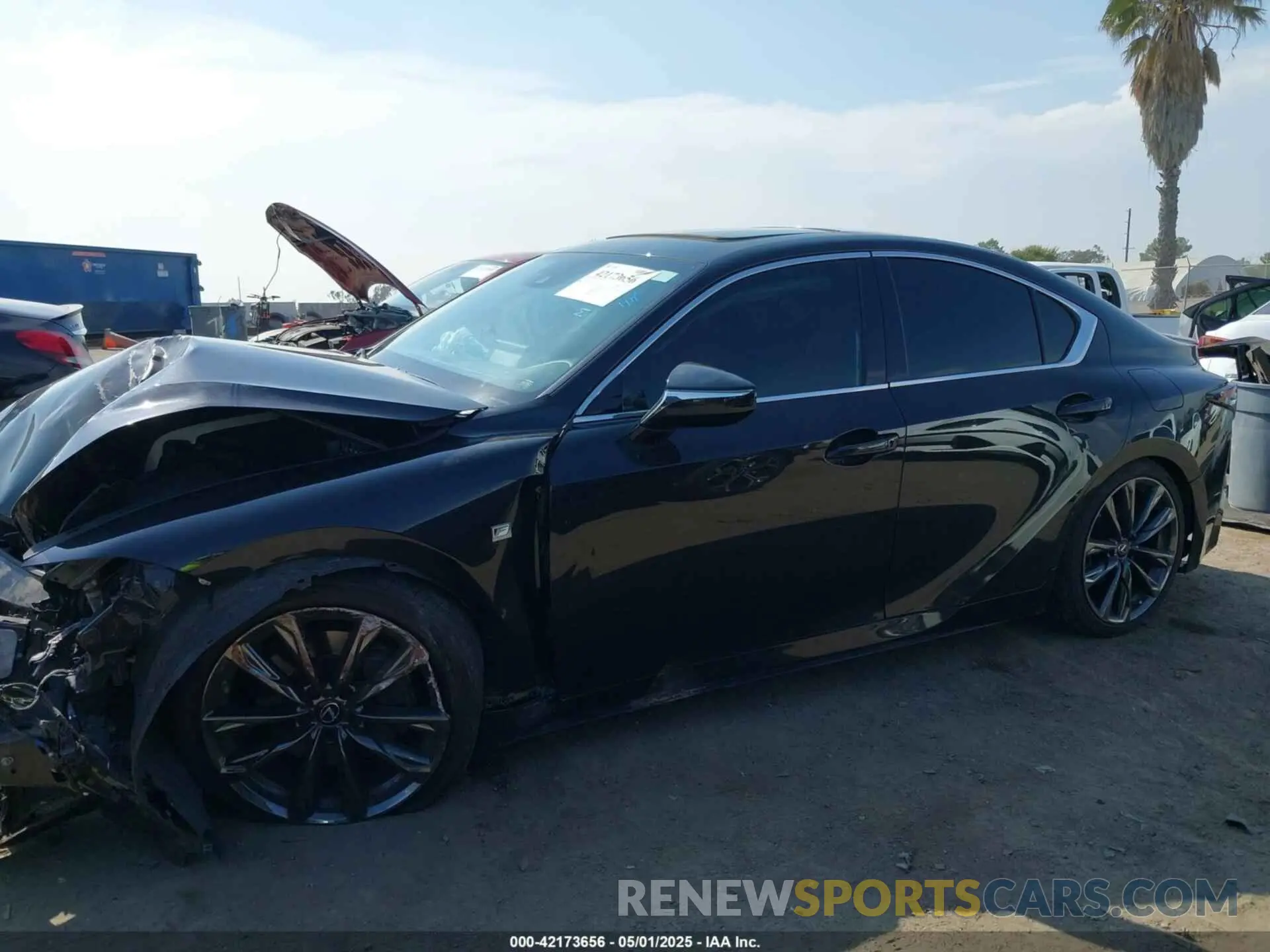 14 Photograph of a damaged car JTHGZ1B24N5052989 LEXUS IS 350 2022