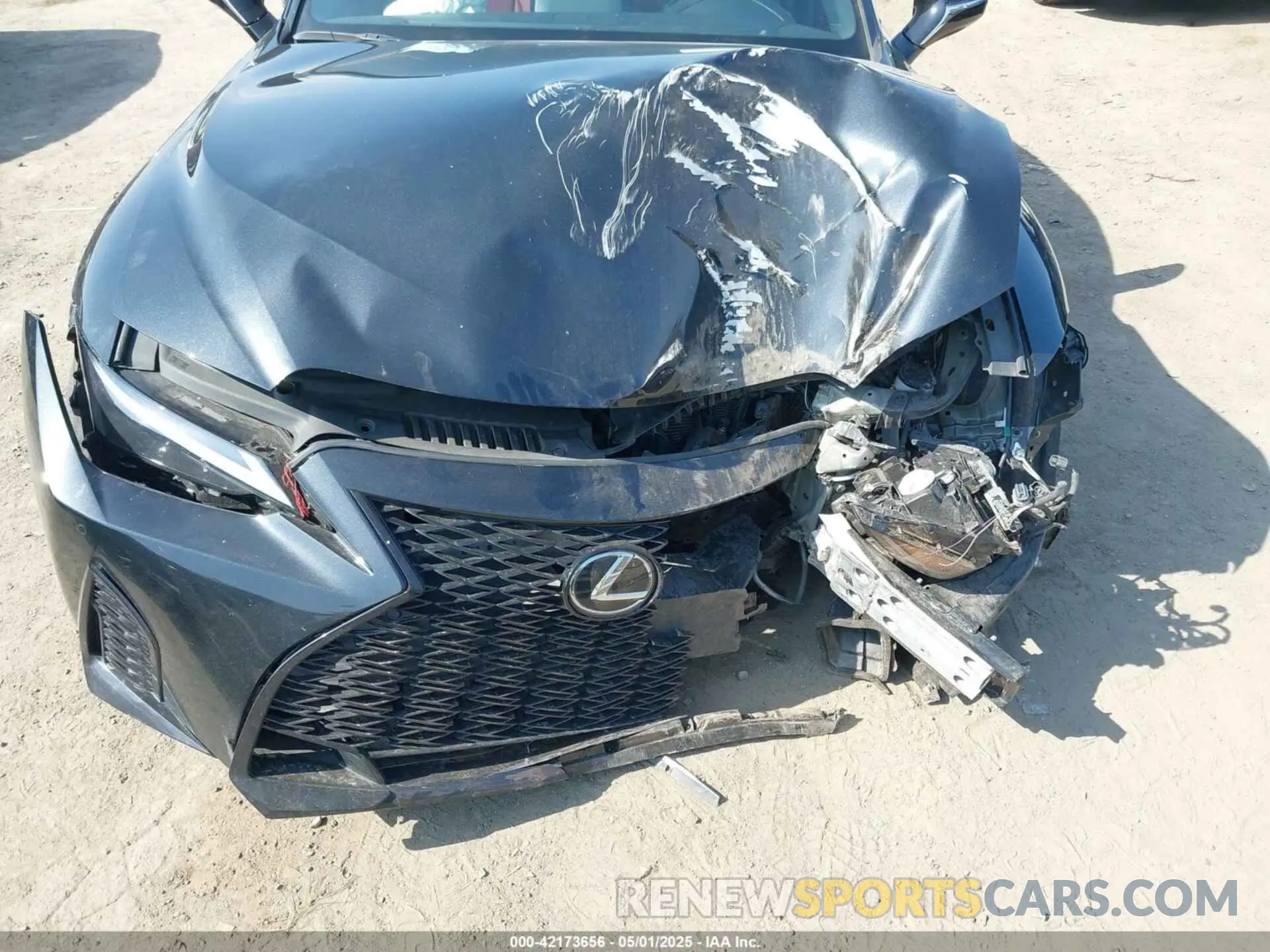 6 Photograph of a damaged car JTHGZ1B24N5052989 LEXUS IS 350 2022