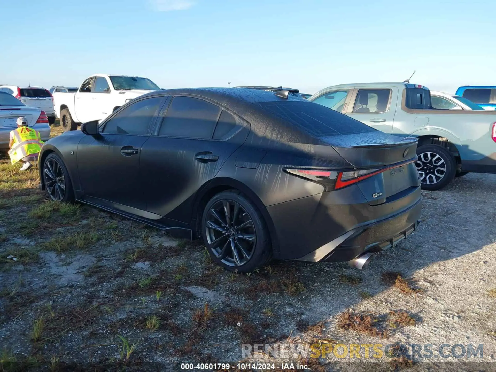 3 Photograph of a damaged car JTHGZ1B25N5049356 LEXUS IS 350 2022