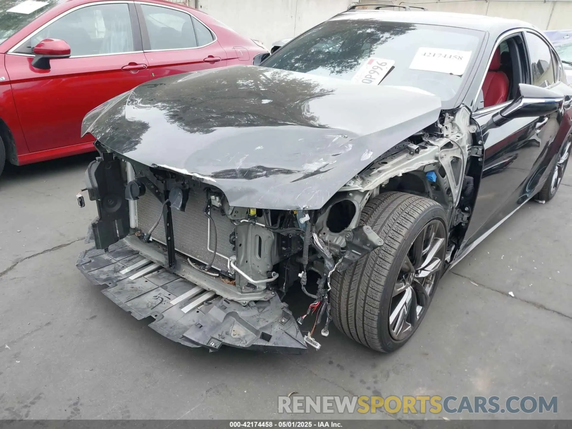 6 Photograph of a damaged car JTHGZ1B25N5049860 LEXUS IS 350 2022