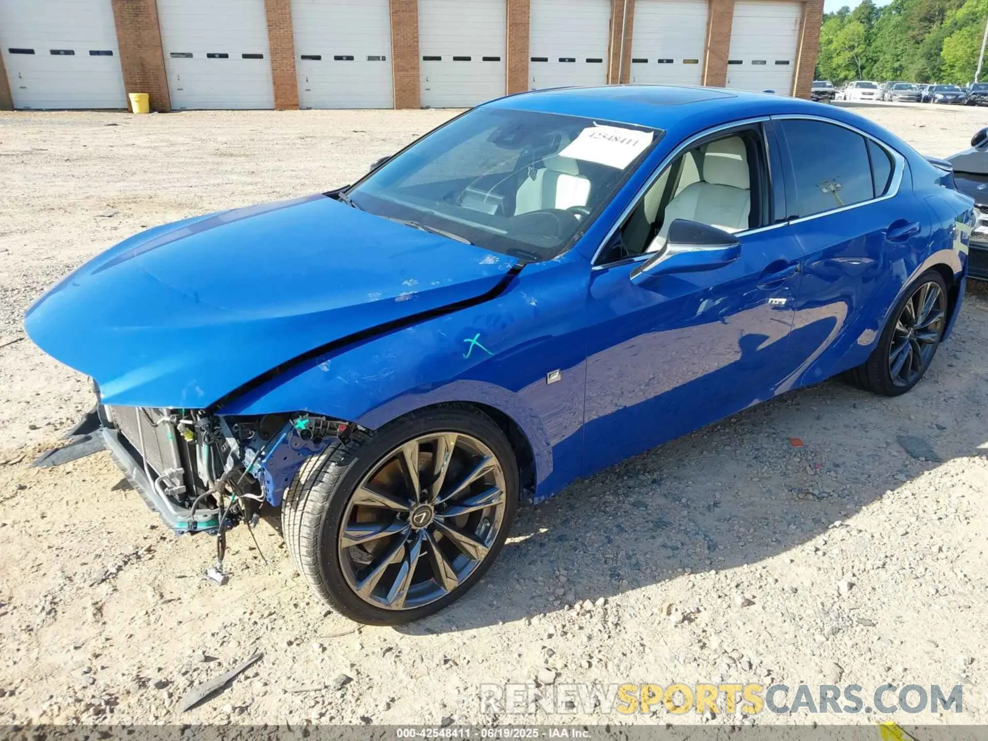 2 Photograph of a damaged car JTHGZ1B28N5058262 LEXUS IS 350 2022
