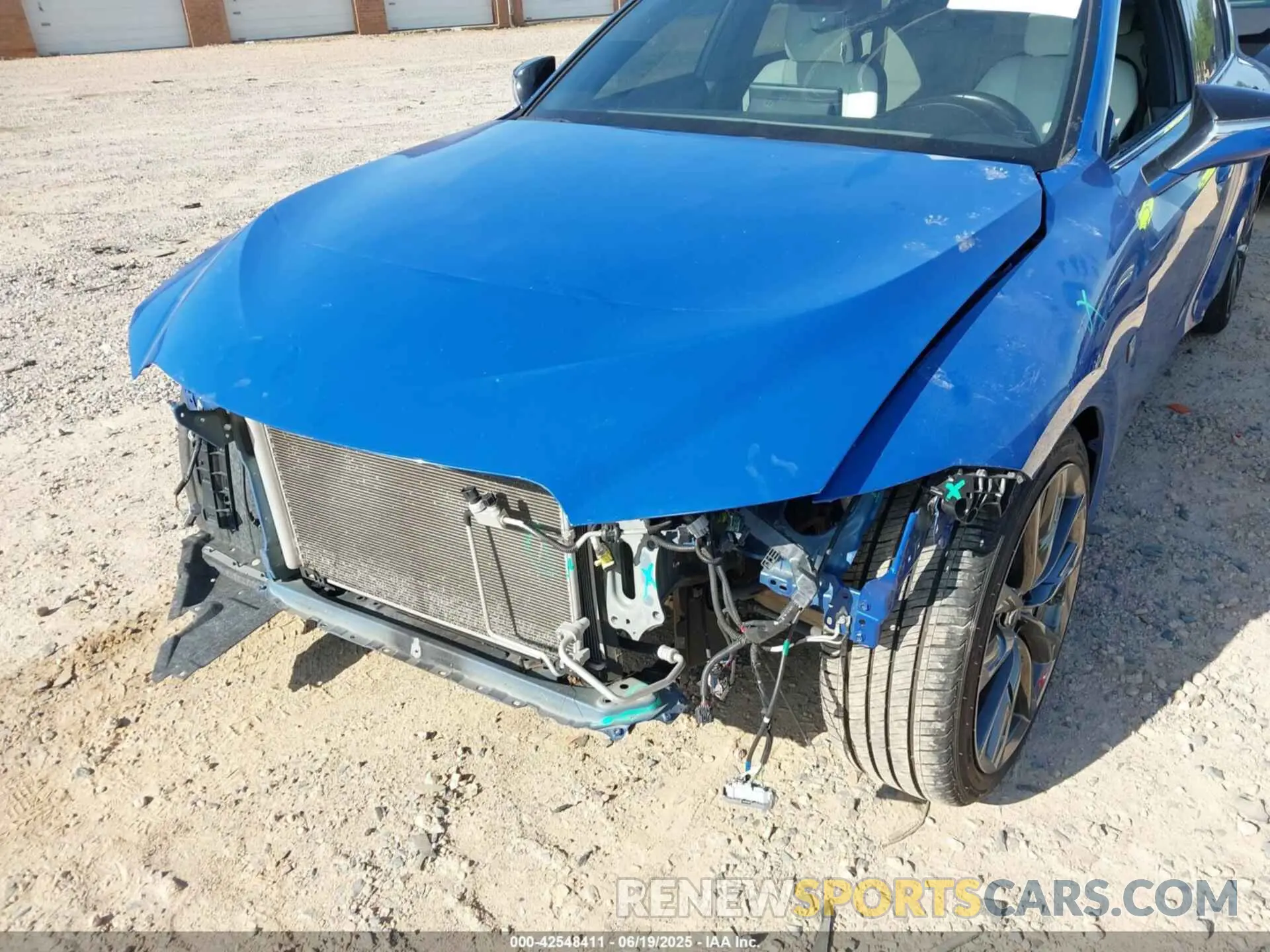6 Photograph of a damaged car JTHGZ1B28N5058262 LEXUS IS 350 2022