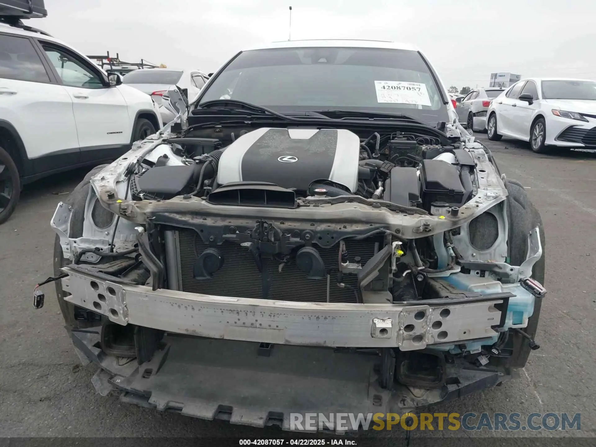 11 Photograph of a damaged car JTHGZ1B29N5055838 LEXUS IS 350 2022