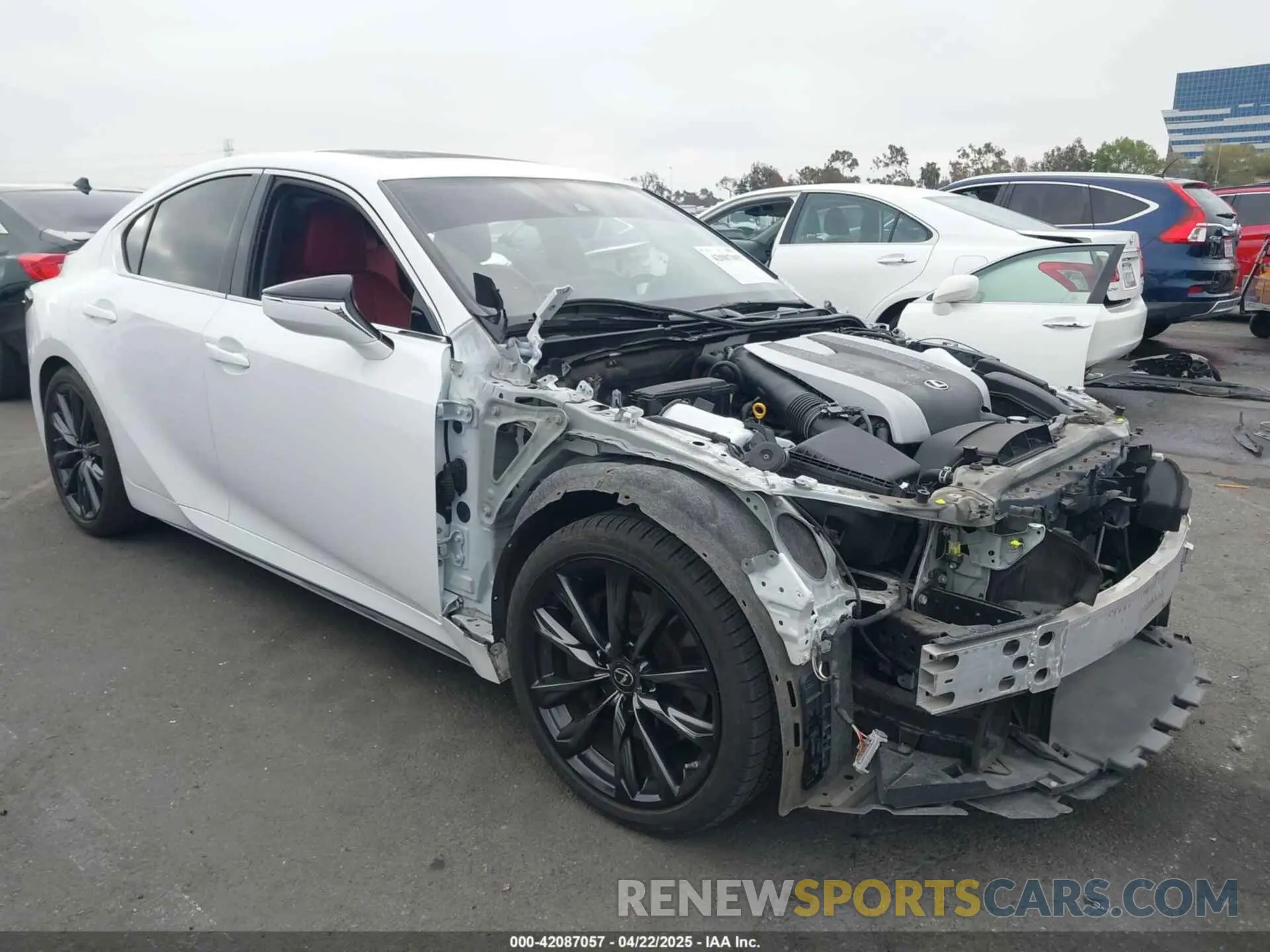 12 Photograph of a damaged car JTHGZ1B29N5055838 LEXUS IS 350 2022