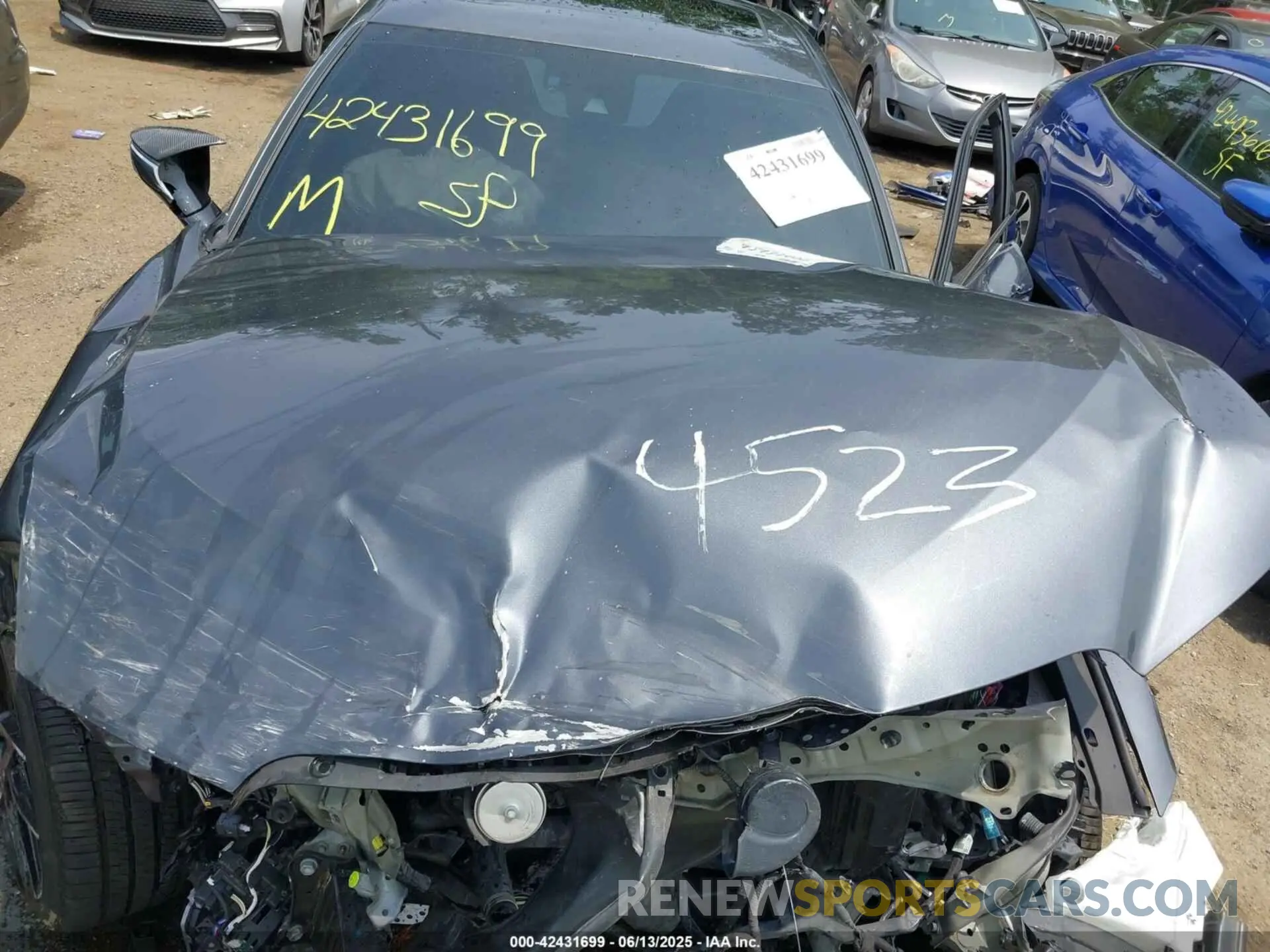10 Photograph of a damaged car JTHGZ1E20N5024523 LEXUS IS 350 2022