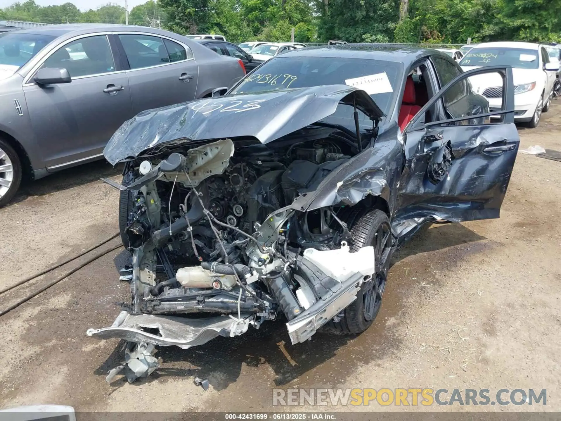 6 Photograph of a damaged car JTHGZ1E20N5024523 LEXUS IS 350 2022