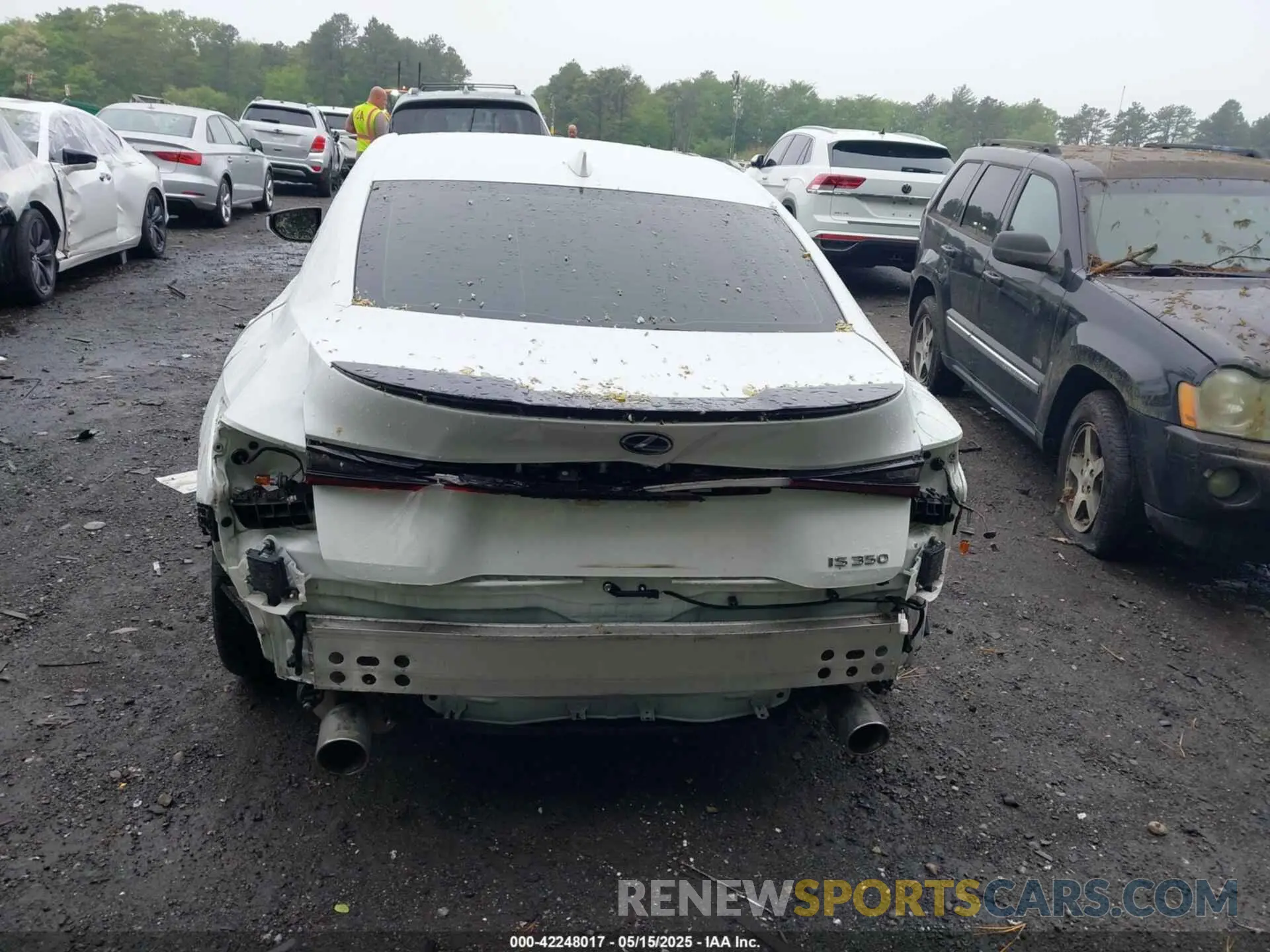 16 Photograph of a damaged car JTHGZ1E20N5024974 LEXUS IS 350 2022