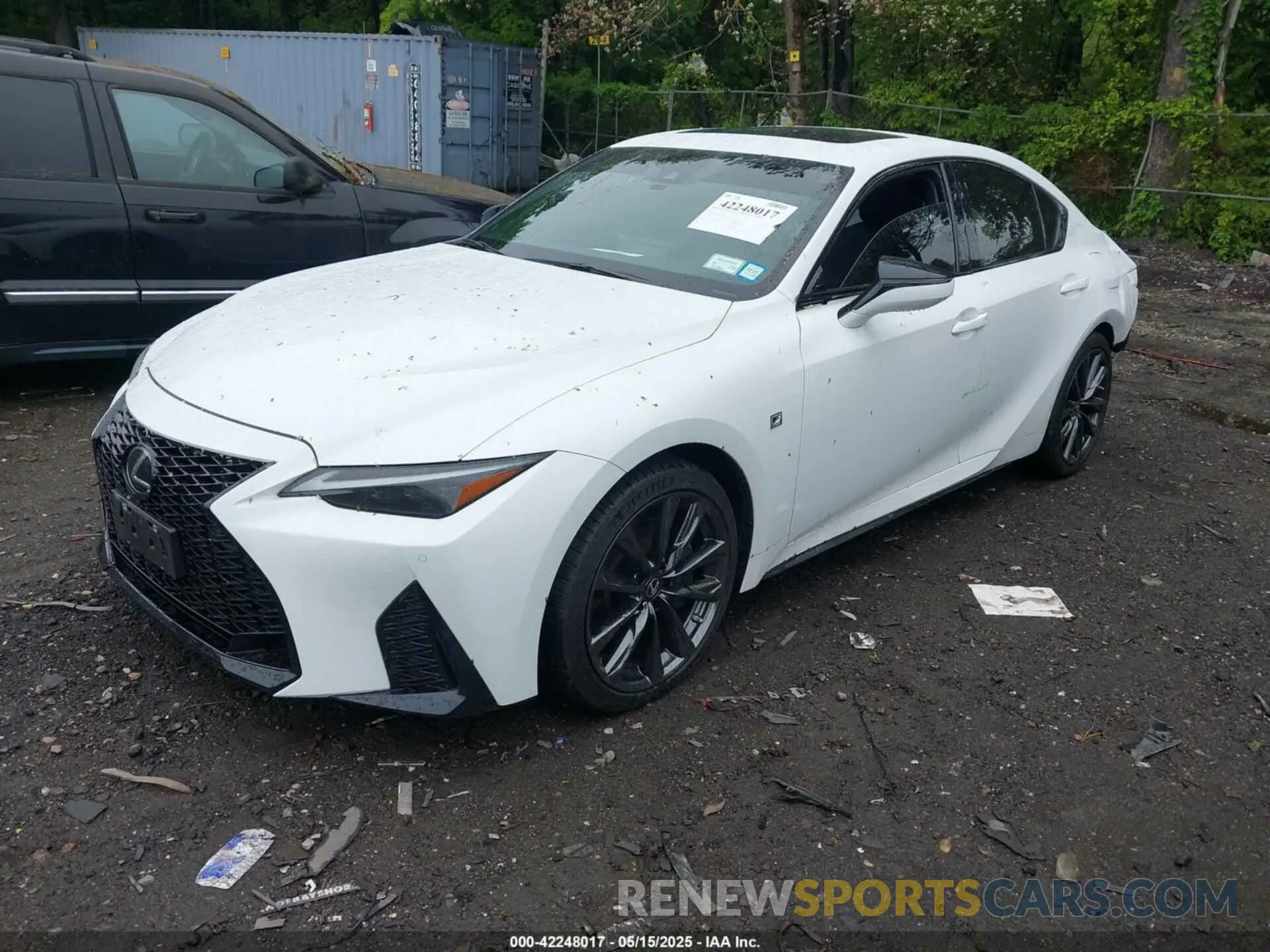 2 Photograph of a damaged car JTHGZ1E20N5024974 LEXUS IS 350 2022