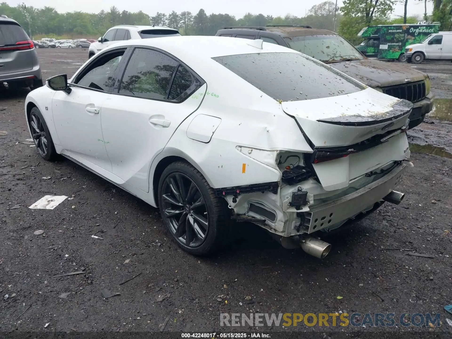 3 Photograph of a damaged car JTHGZ1E20N5024974 LEXUS IS 350 2022